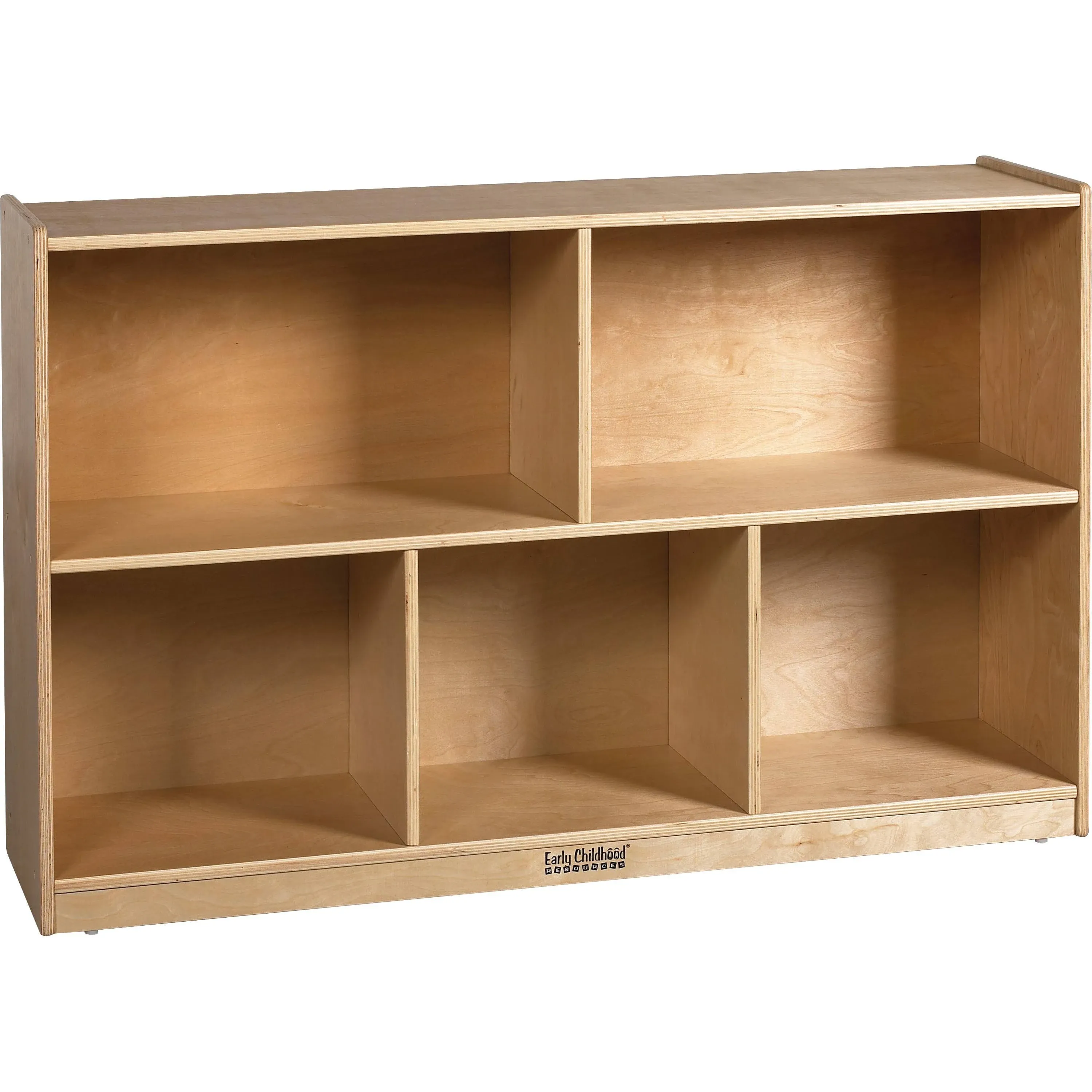 Ecr4kids Birch 5-Compartment Storage Cabinet 30"H