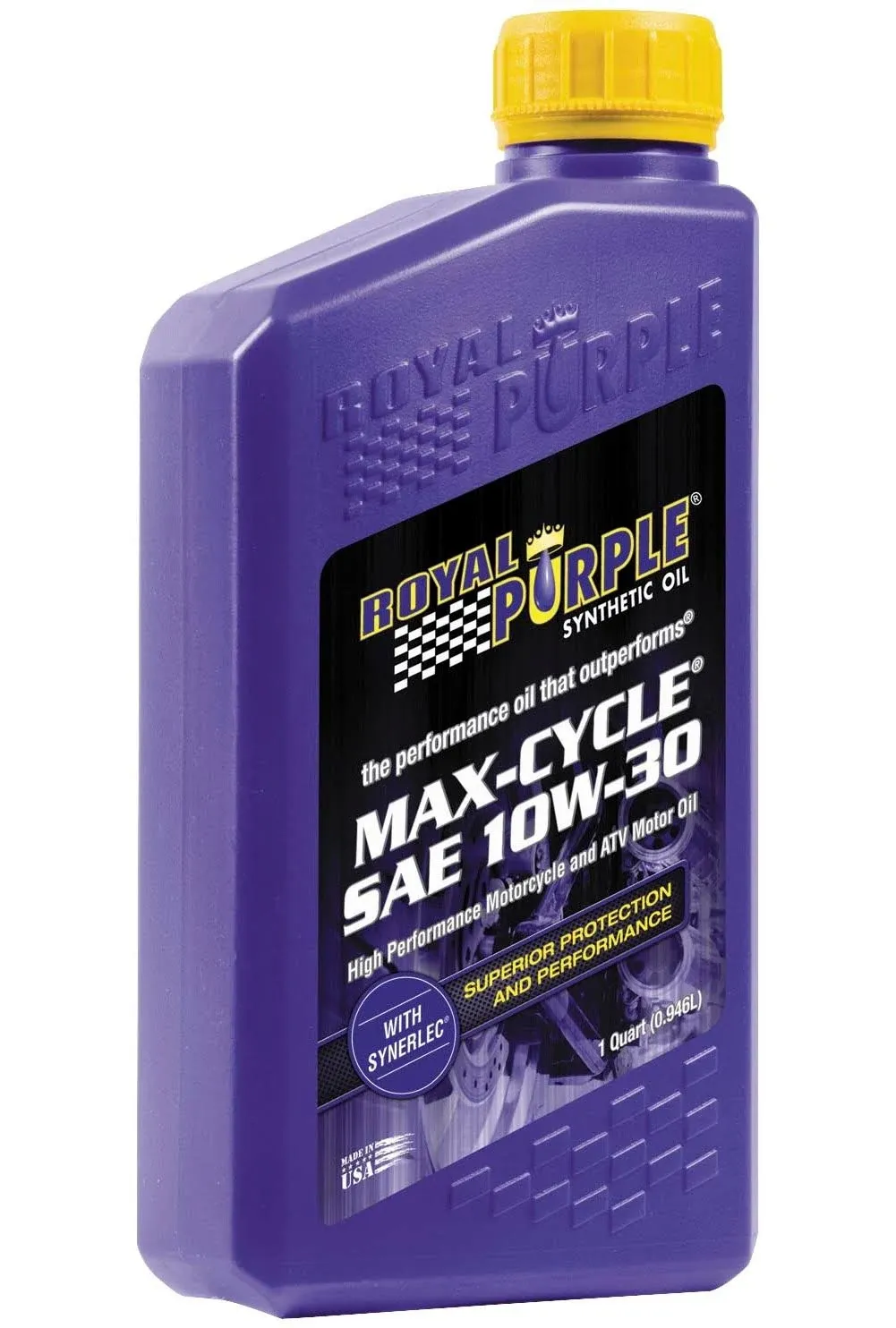 Royal Purple ROY06315 Max-Cycle Motorcycle Oil - 10W40 - 1 Quart. - Case of 6