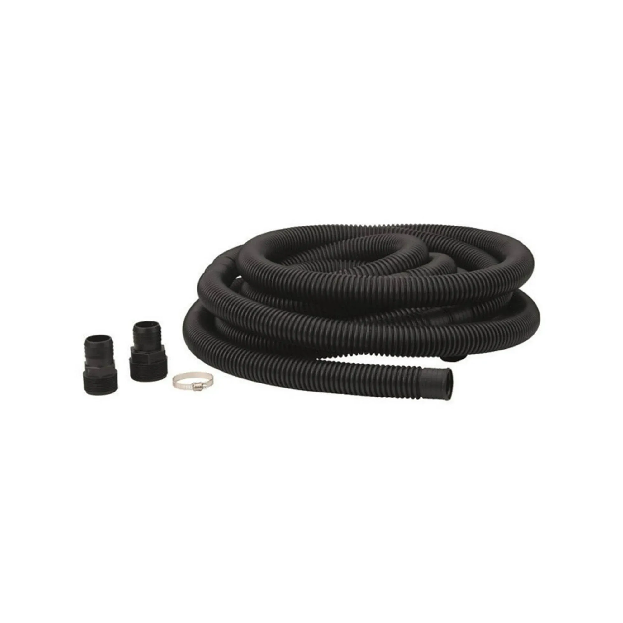 Prinsco Plastic Discharge Hose Kit 1-1/4 in. D x 24 ft. L