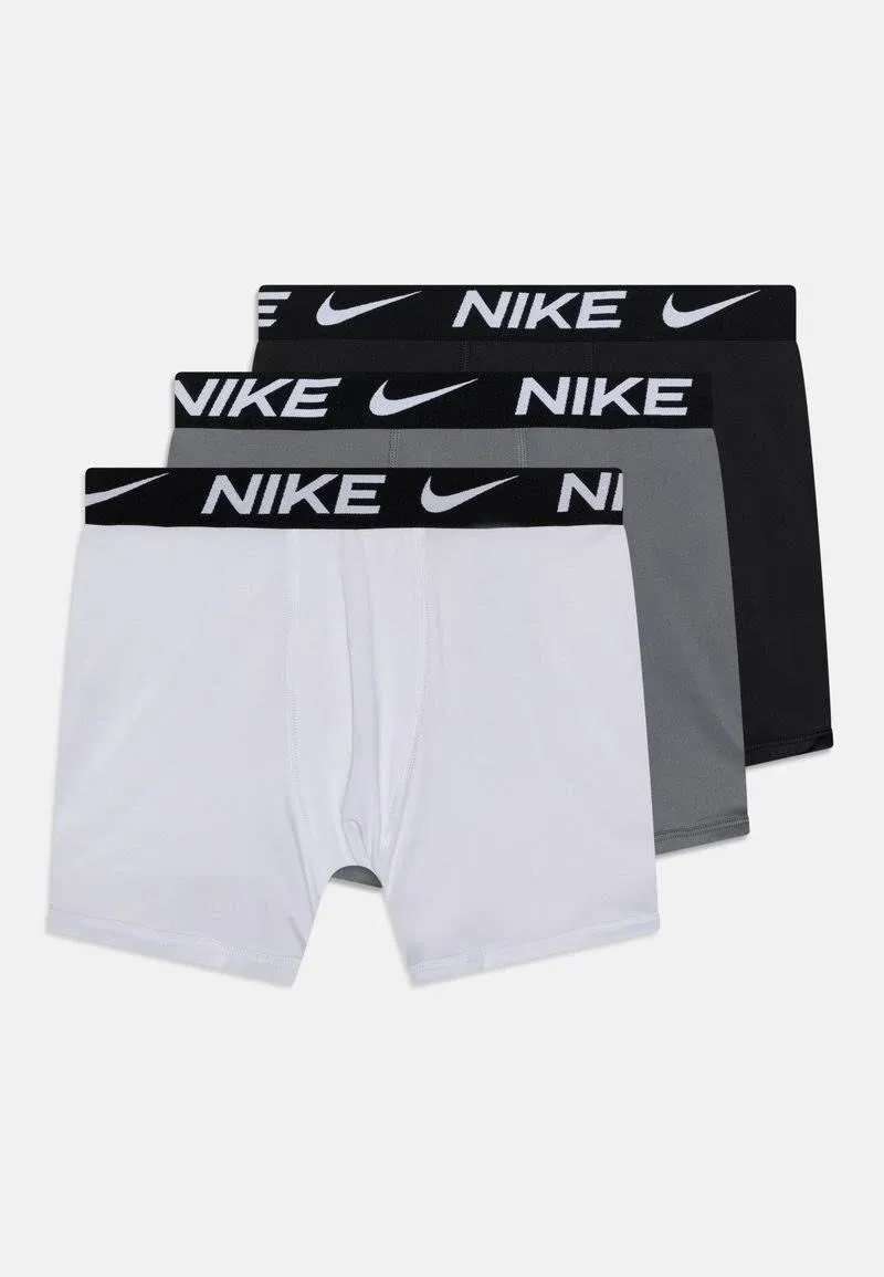 Nike Boys 3 Pack Logo Boxer Briefs