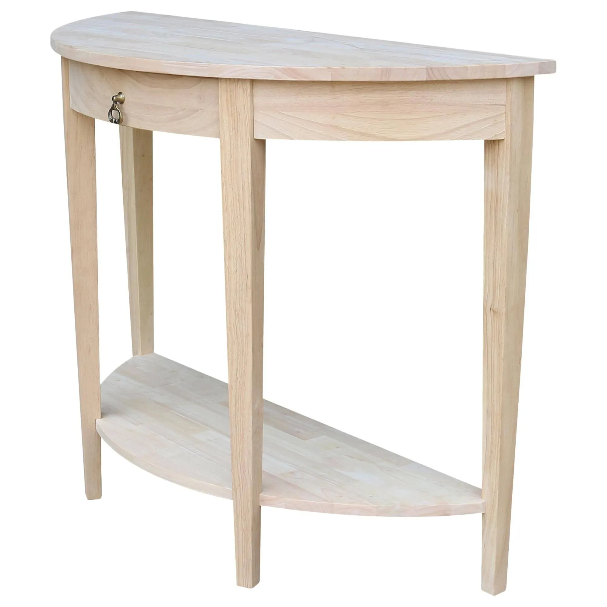 Half Moon Console Table - Transitional - Console Tables - by International Concepts | Houzz