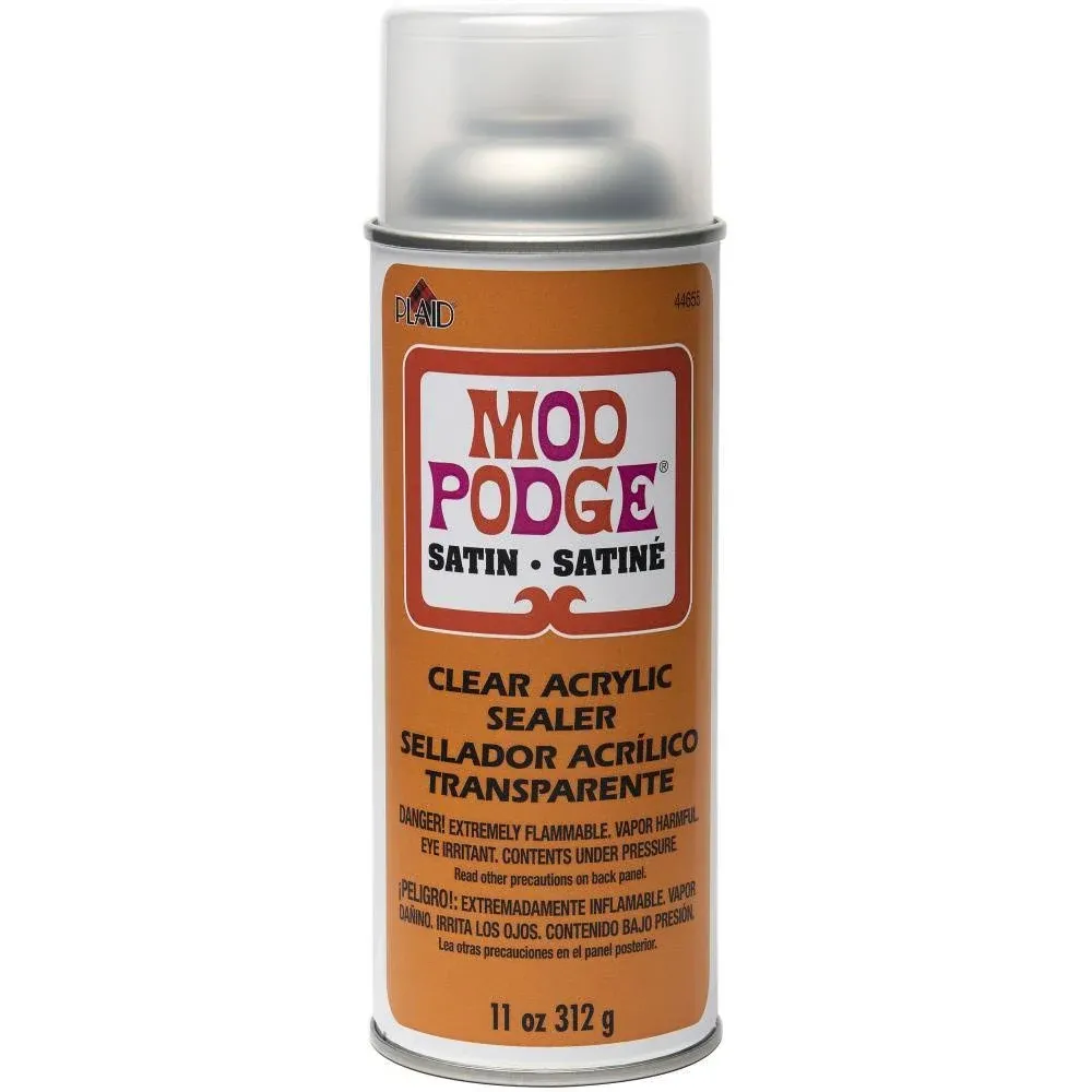 Plaid Acrylic Sealer, Satin Clear