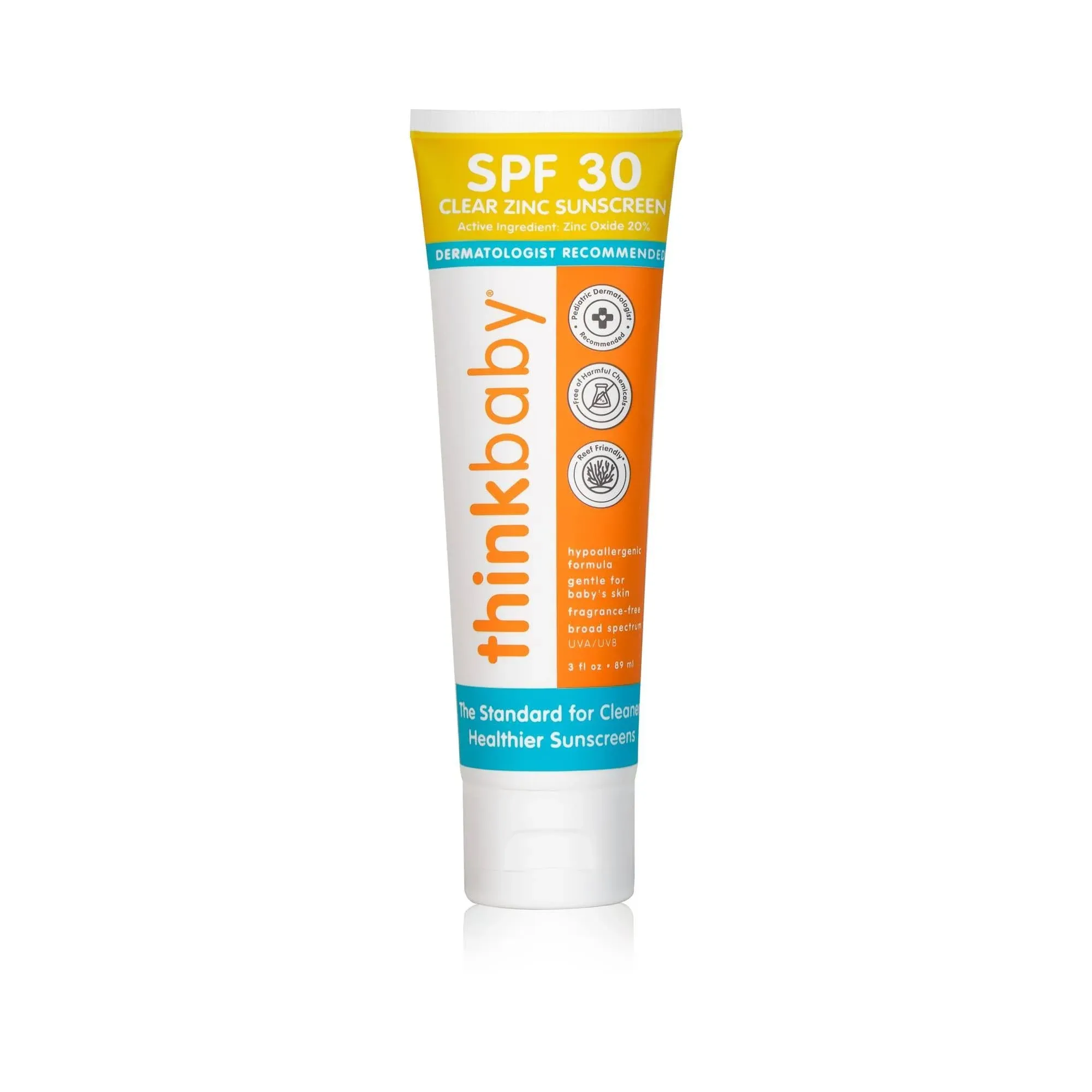 Thinkbaby Clear Zinc Sunscreen SPF 30