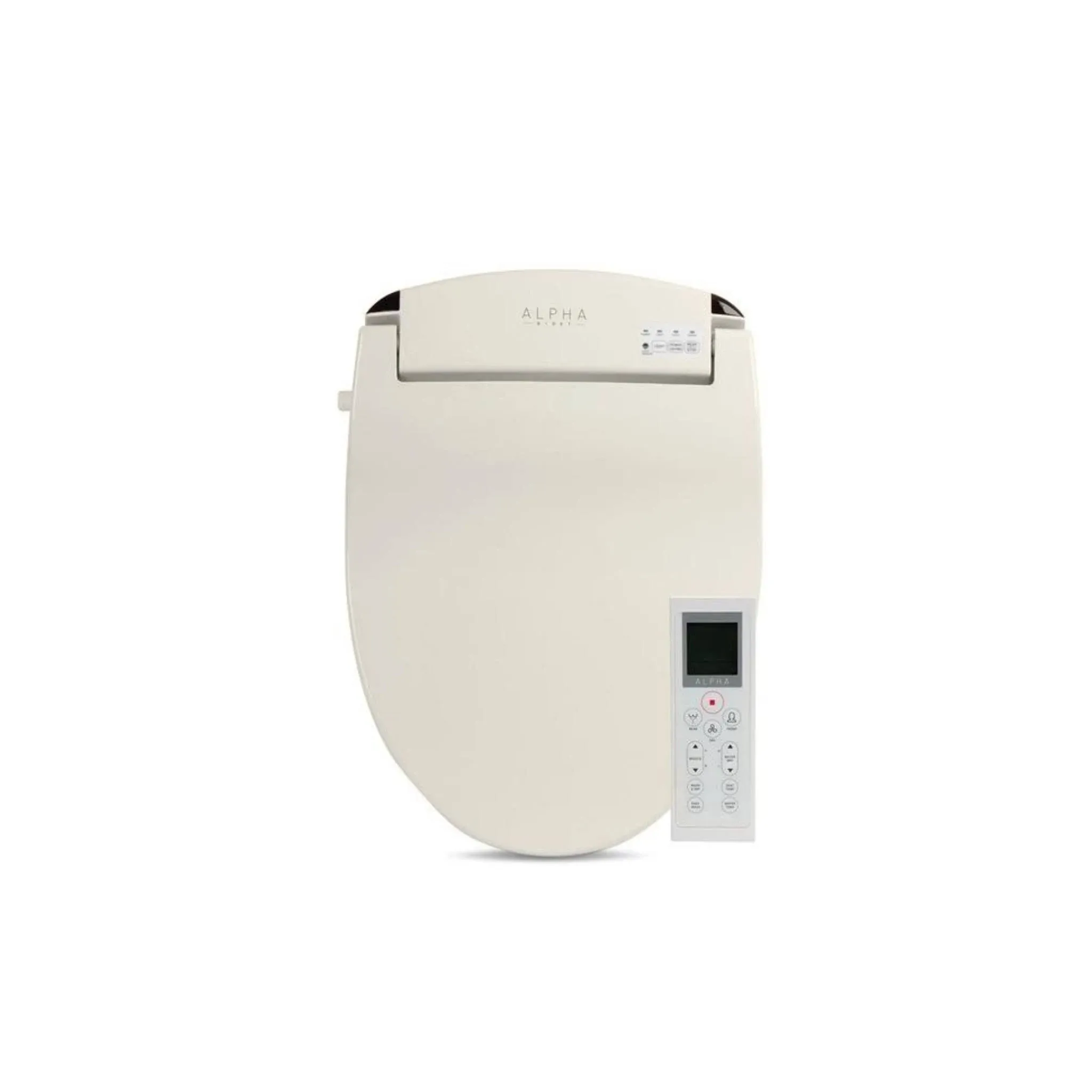 Alpha JX Bidet Seat, Round / Beige