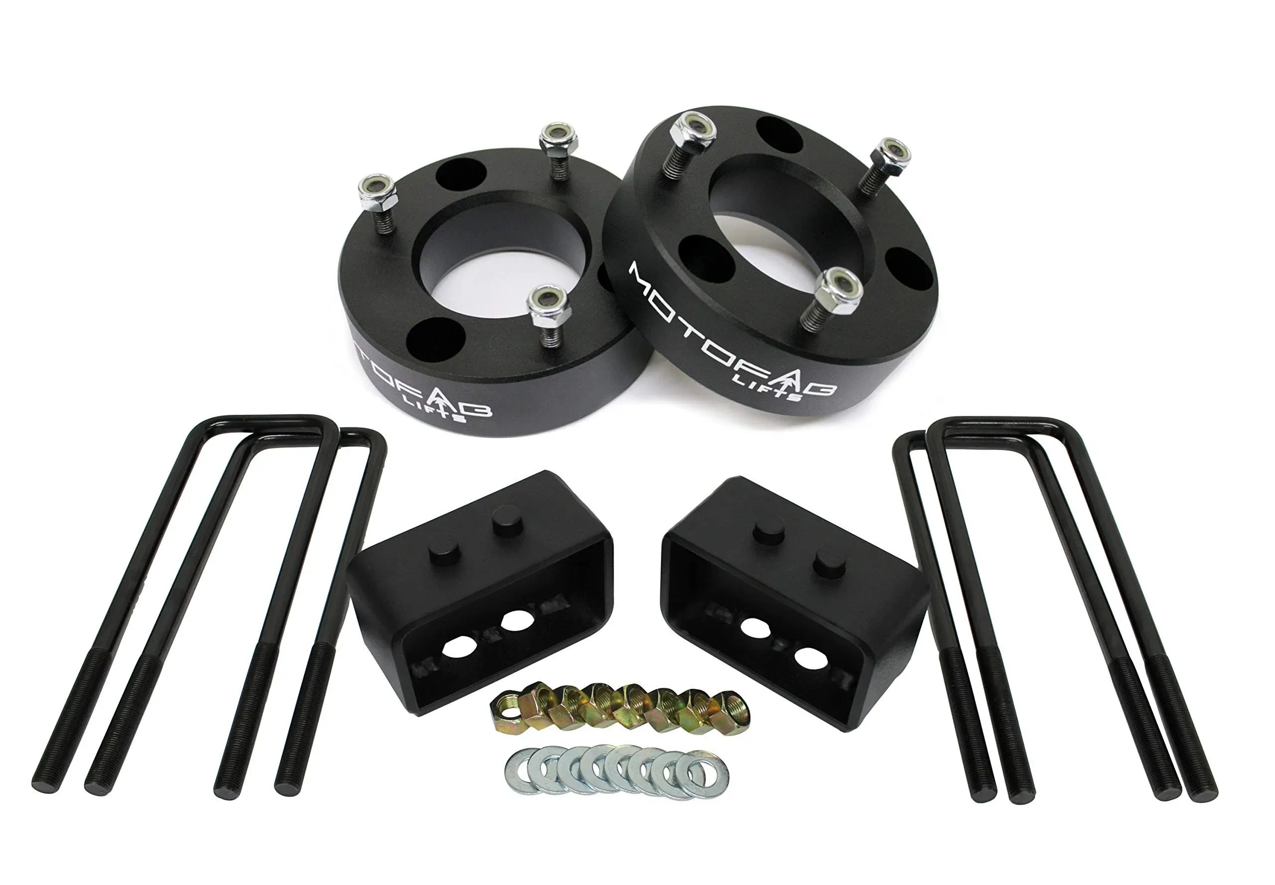 MotoFab Lifts DR-3F-2R - 3 inch Front And 2 inch Rear Lift Kit Compatible with 