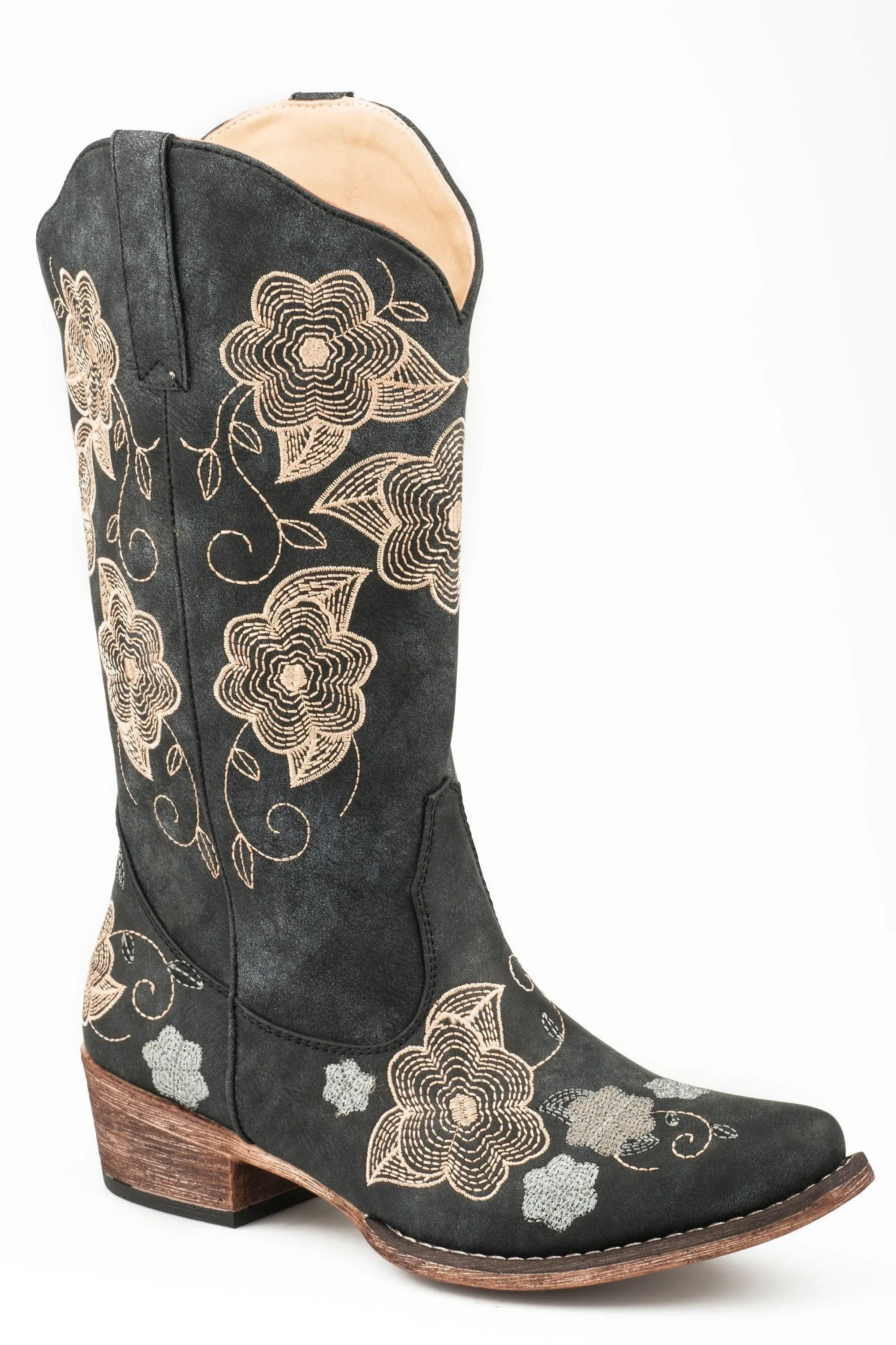 ROPER Women's Riley Flowers Western Boot