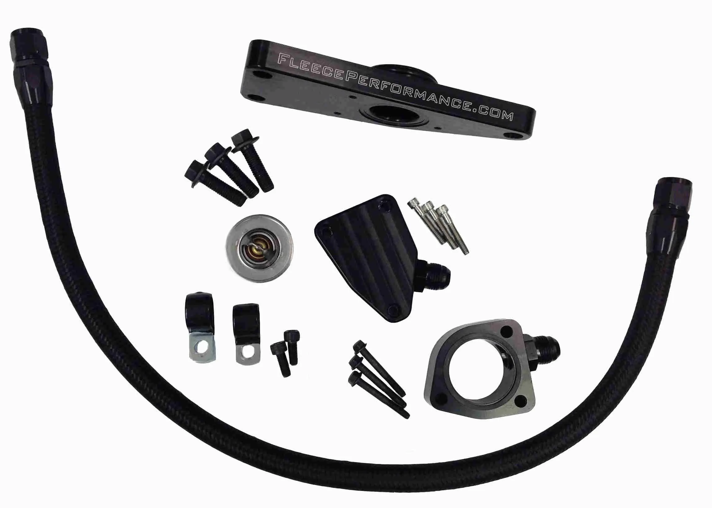 Fleece Performance FPE-CLNTBYPS-CUMMINS-MAN Cummins Coolant Bypass Kit