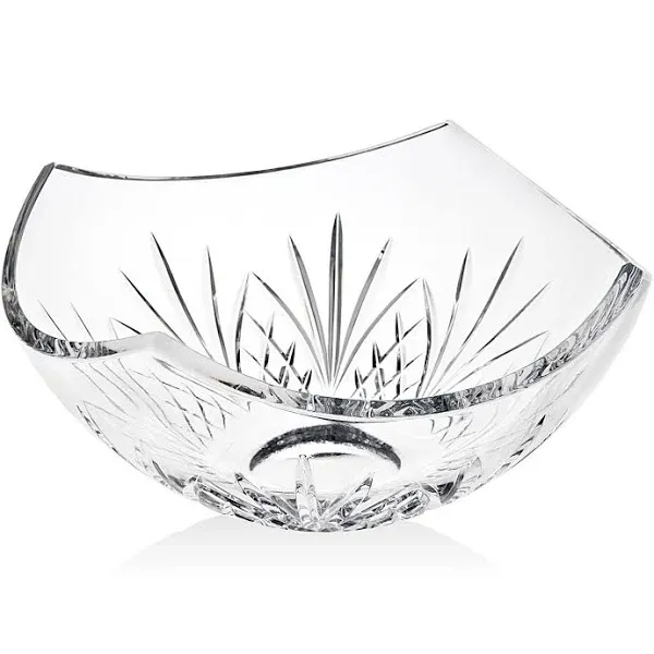 Godinger,Glass Dublin Gourmet Serving Bowl,4.8 liters