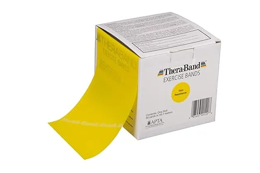 Thera-Band Exercise Band - 50 Yard (Yellow - Thin)