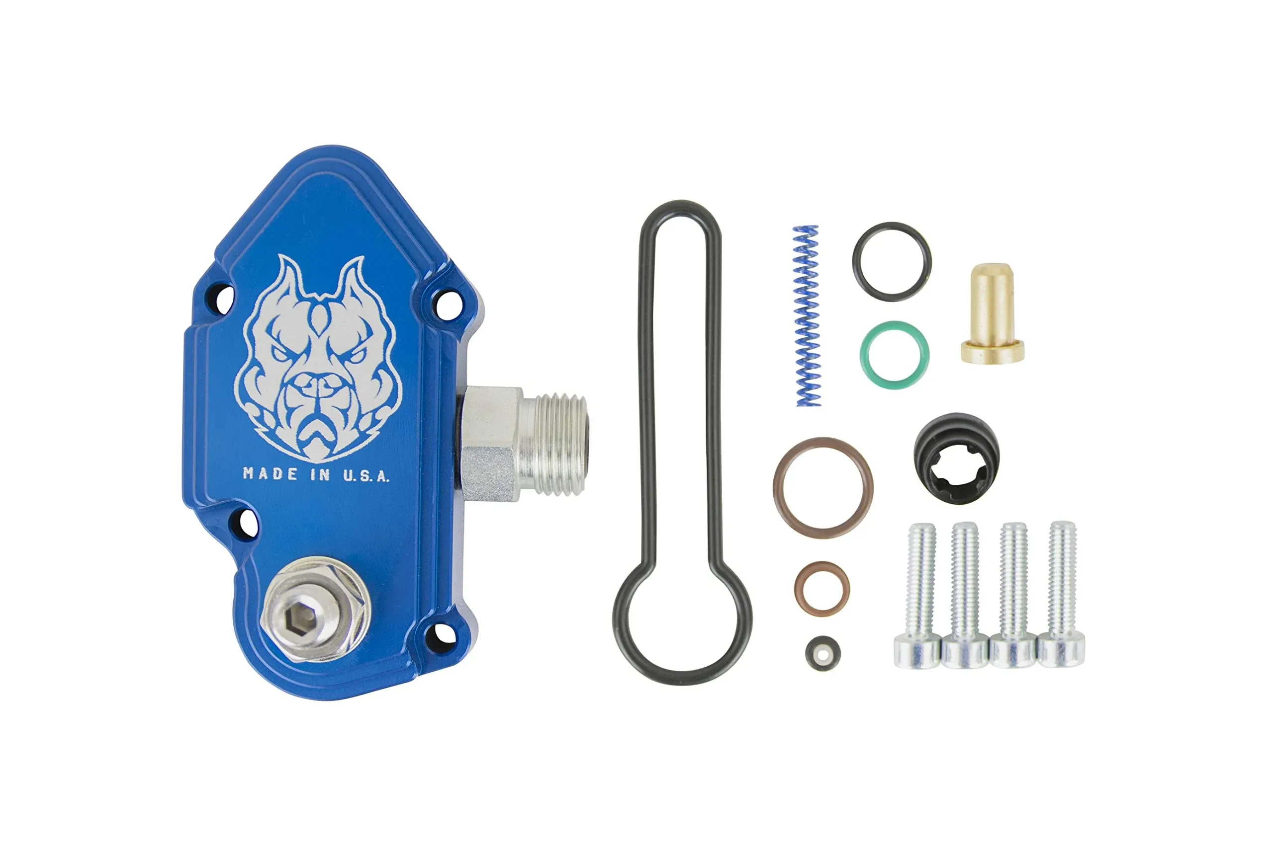 Sinister Diesel Blue Spring Kit with Adjustable Billet Spring Housing 