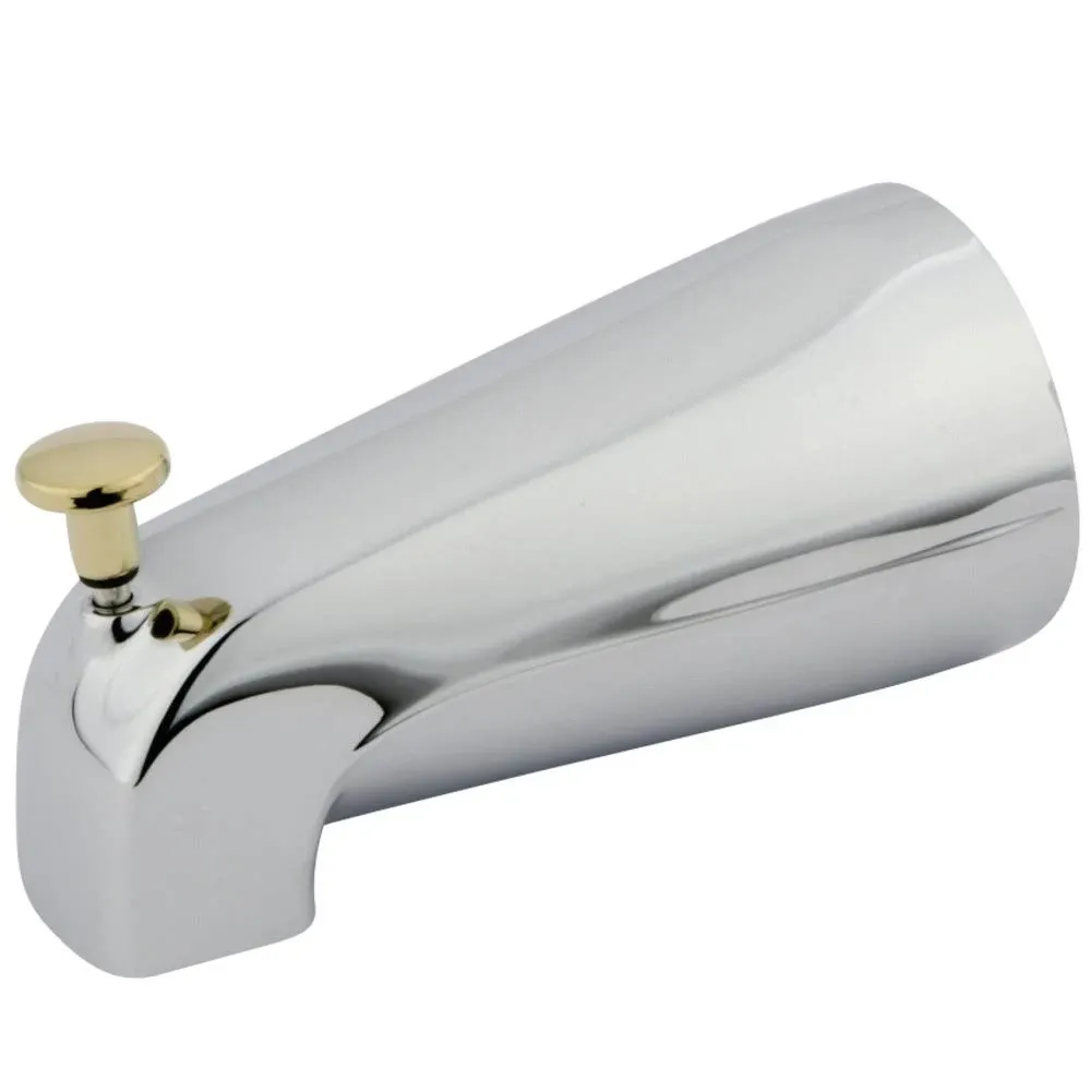 Kingston Brass 5-1/4 Inch Zinc Tub Spout with Diverter K188A