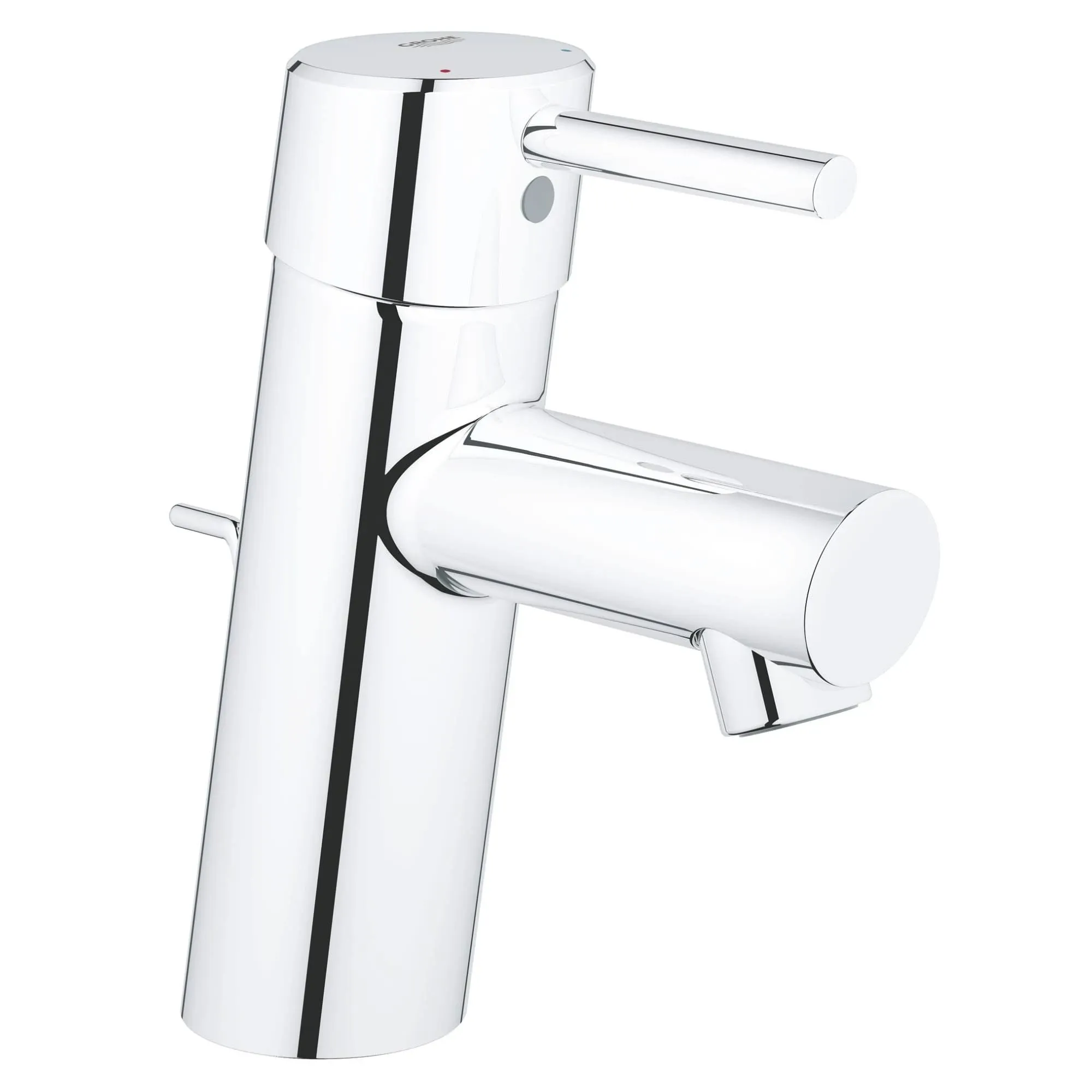 Grohe 3427000A Concetto S-Size Single Handle Single Hole Bathroom Faucet Chrome