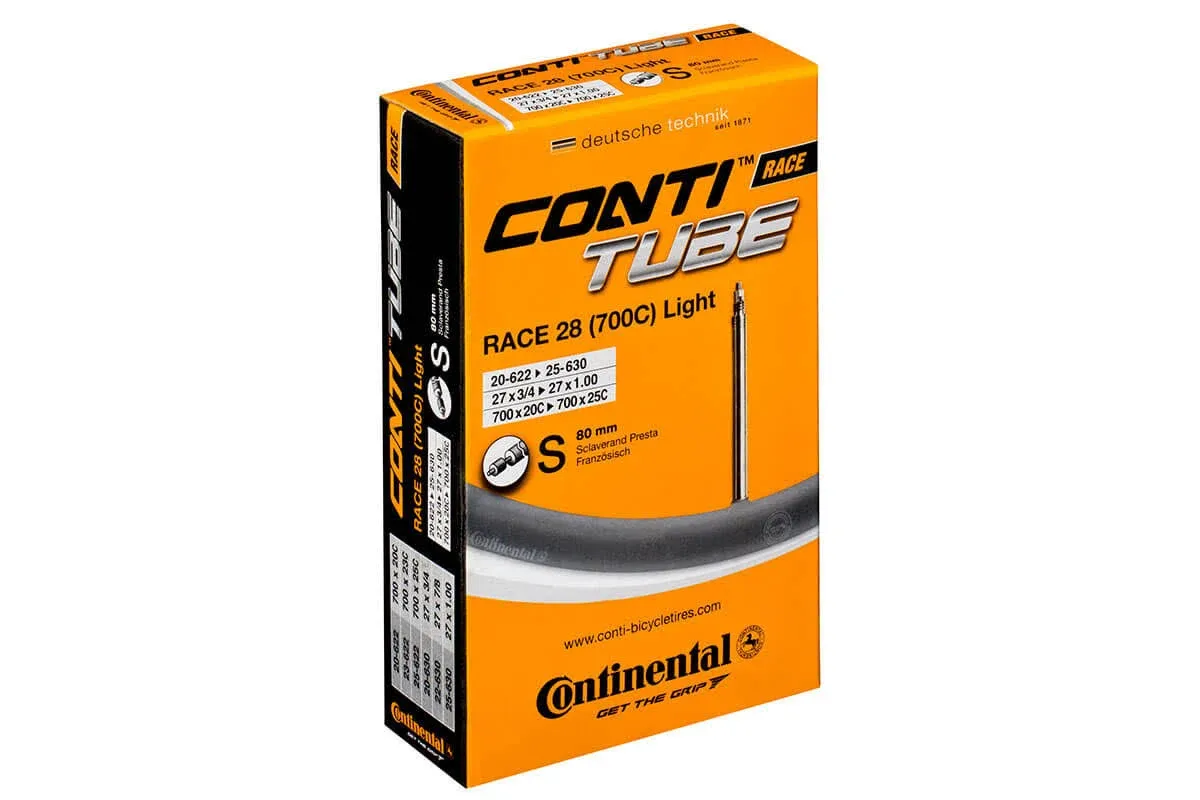 Continental 700c Race Light Inner Tube (Presta) (18 - 25mm) (42mm) 