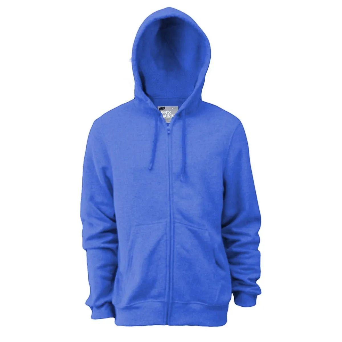 Soffe 9377 Adult Classic Zip Hooded Sweatshirt - Royal - L