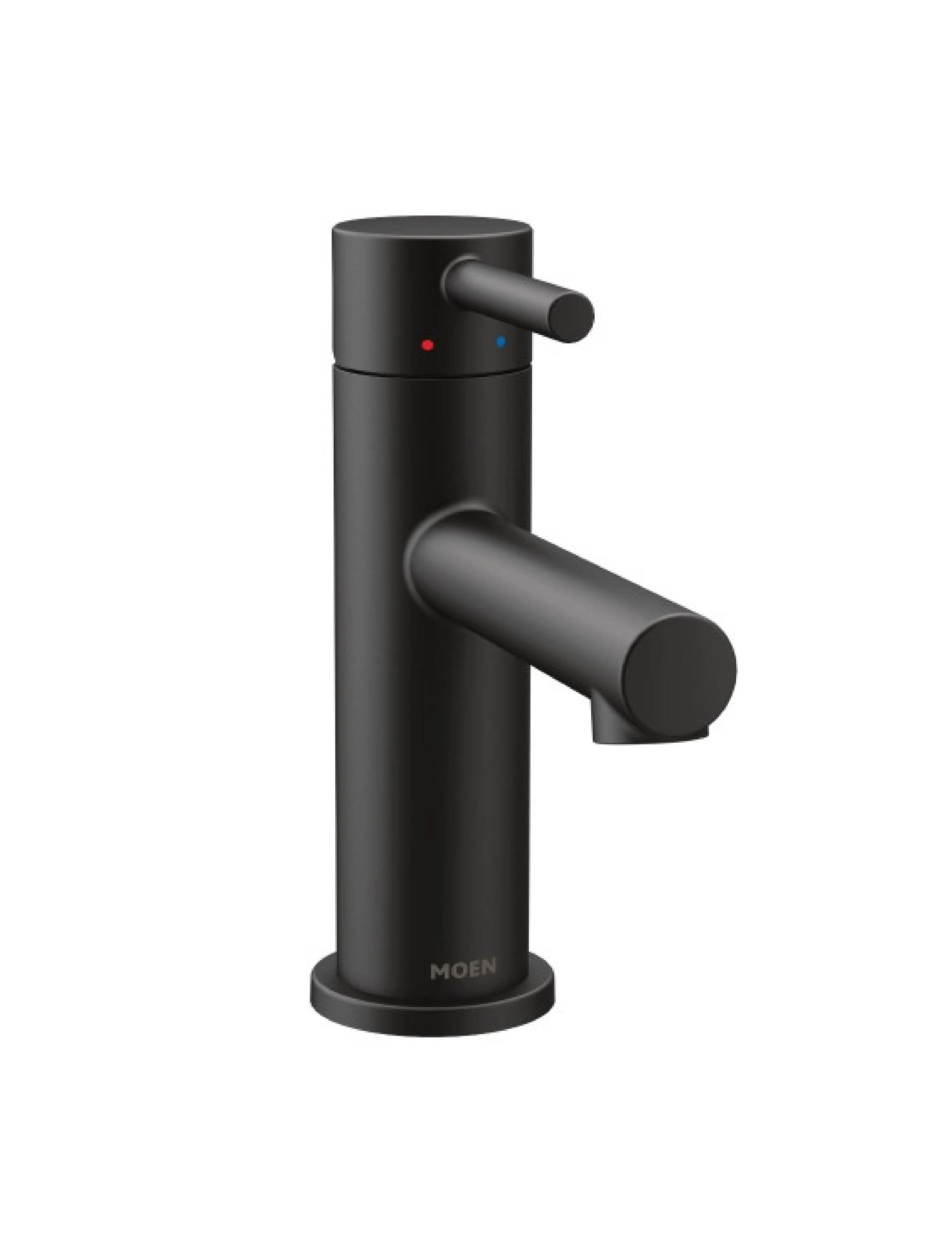 Moen 6190BL Align Matte Black One-Handle Bathroom Faucet