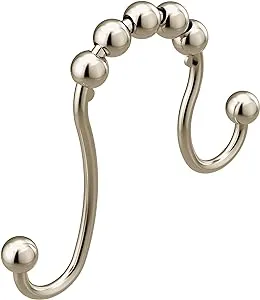 Moen SR2201NL Polished Nickel Shower Curtain Rings