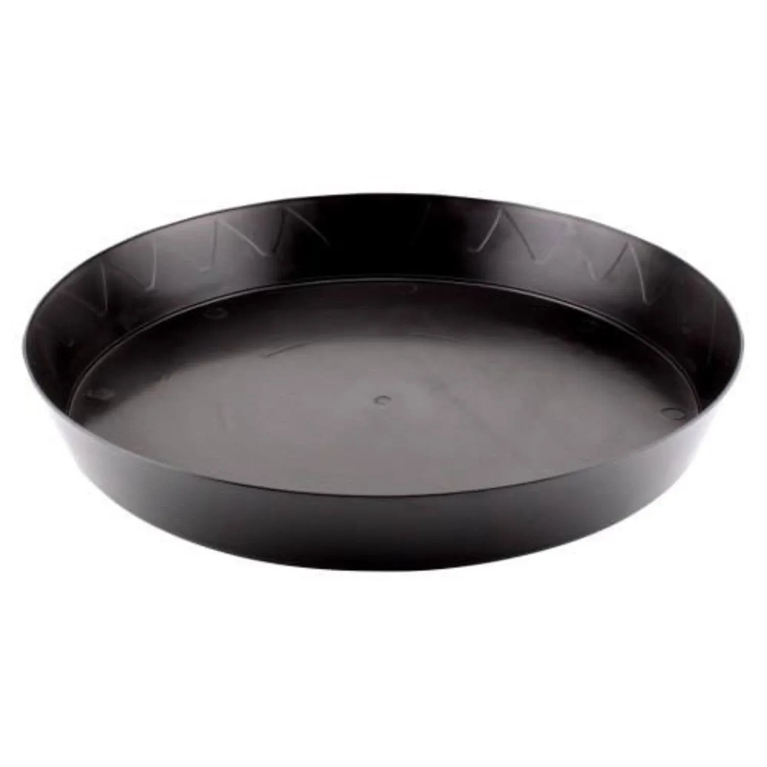 Gro Pro Heavy Duty Black Saucer - 14 in