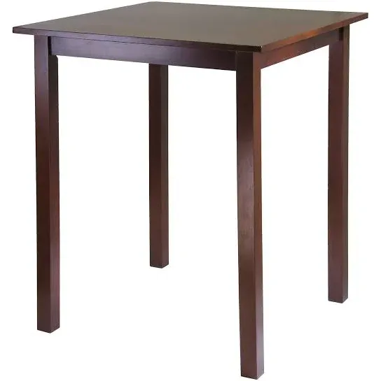 Winsome Wood Parkland High/Pub Square Table, Brown