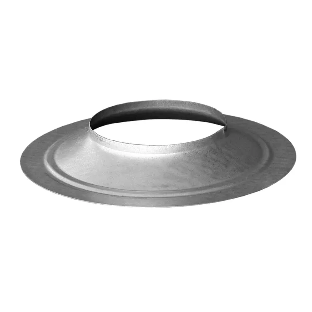 M&G DuraVent 68691 8 in. Type B Gas Vent Storm Collar - Aluminum