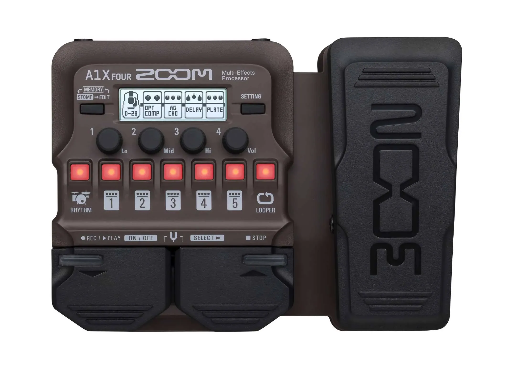 Zoom A1x Four Acoustic Instruments Multi Effects Pedal