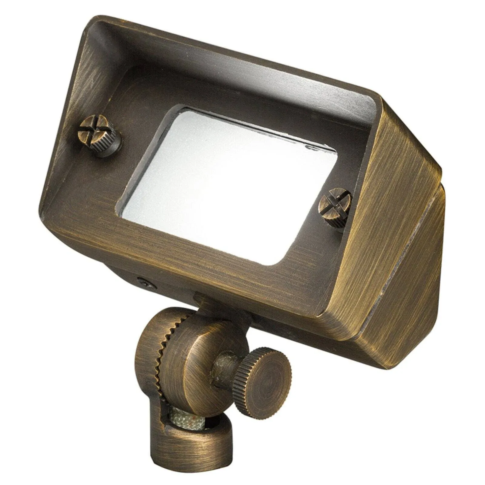 1 Light Flood Light - With Utilitarian Inspirations - 4.25 Inches Tall By 2.5 Inches Wide