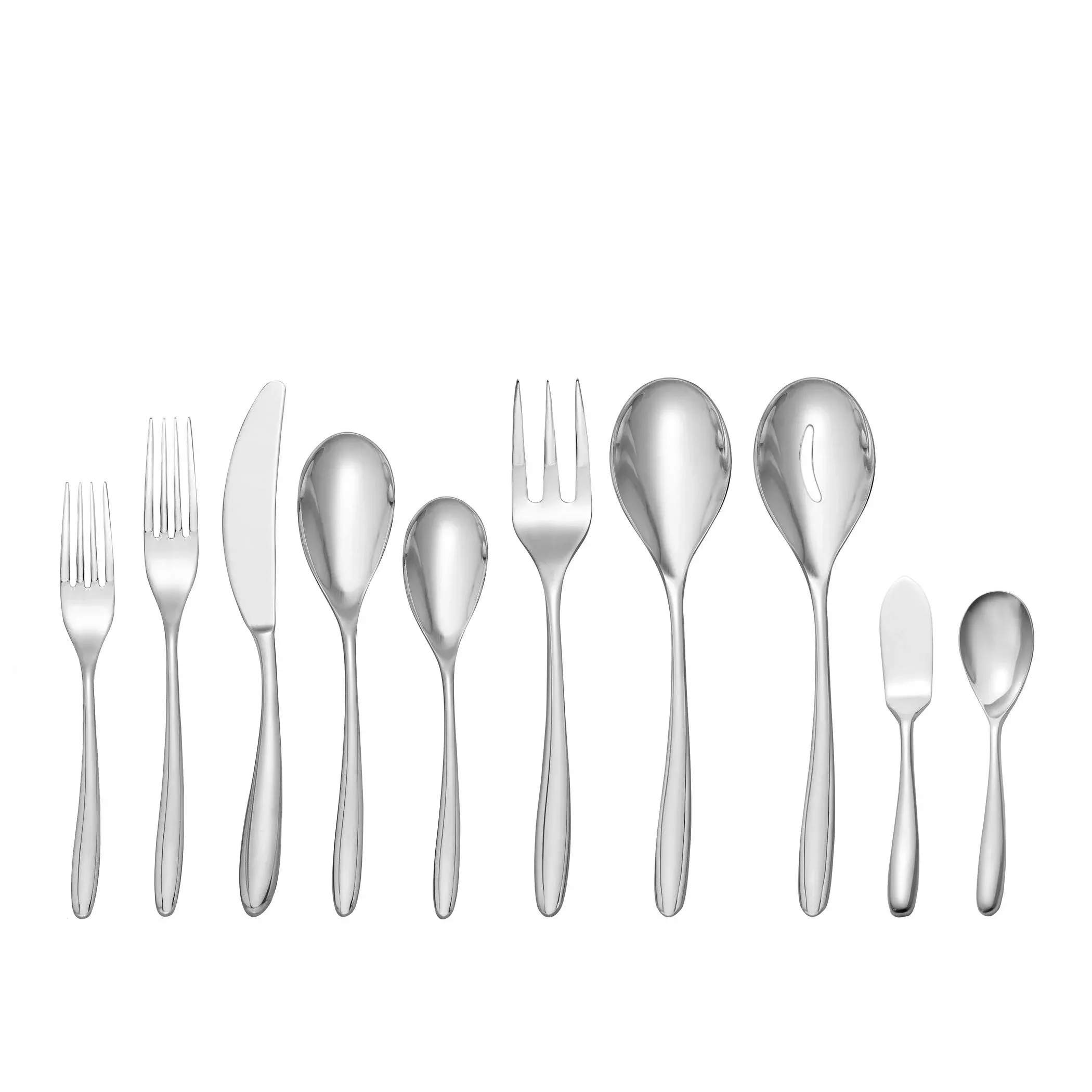 Nambe Bend 45-Piece Flatware Set