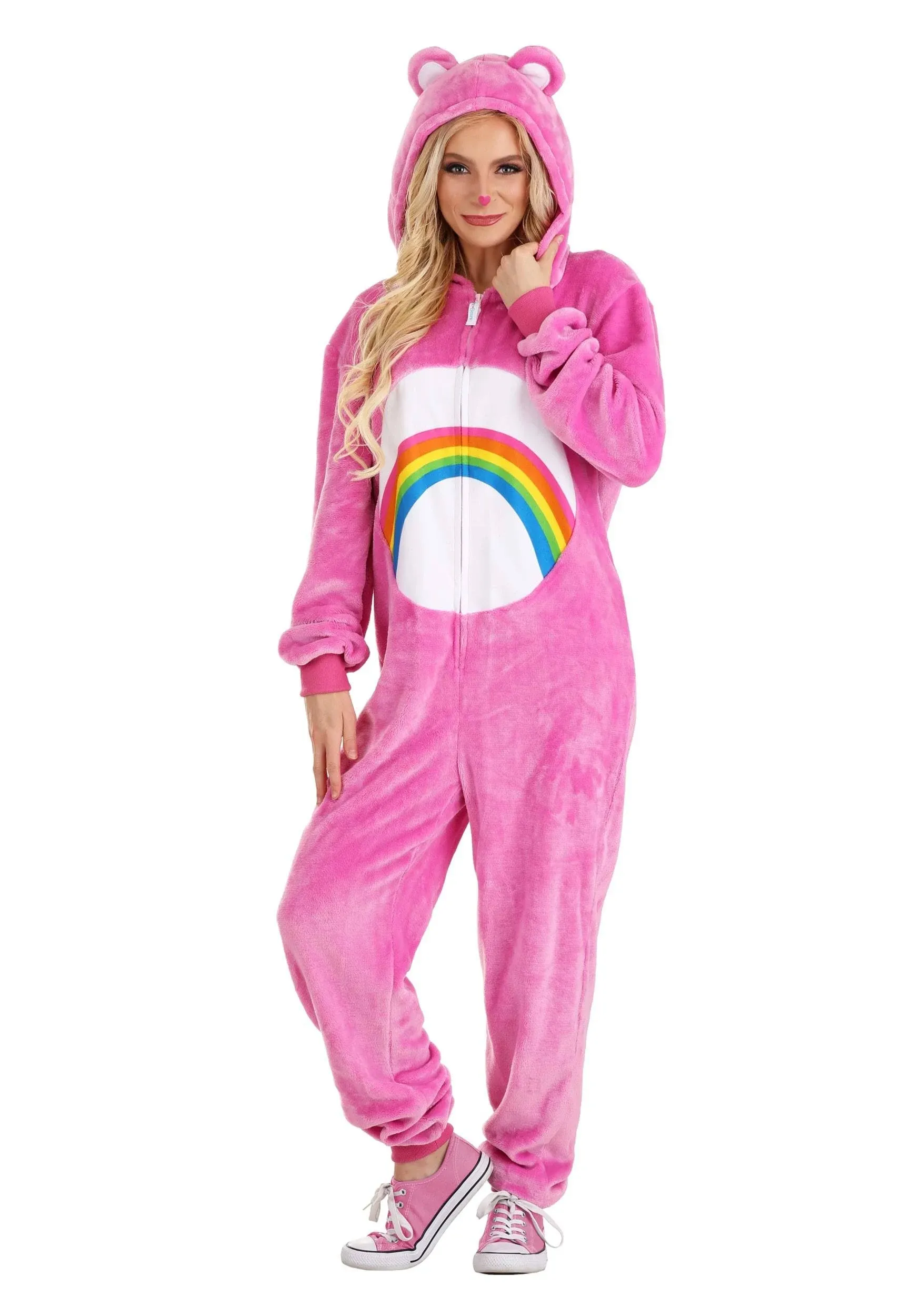 Fun Costumes Adult Cheer Bear Care Bear Onesie