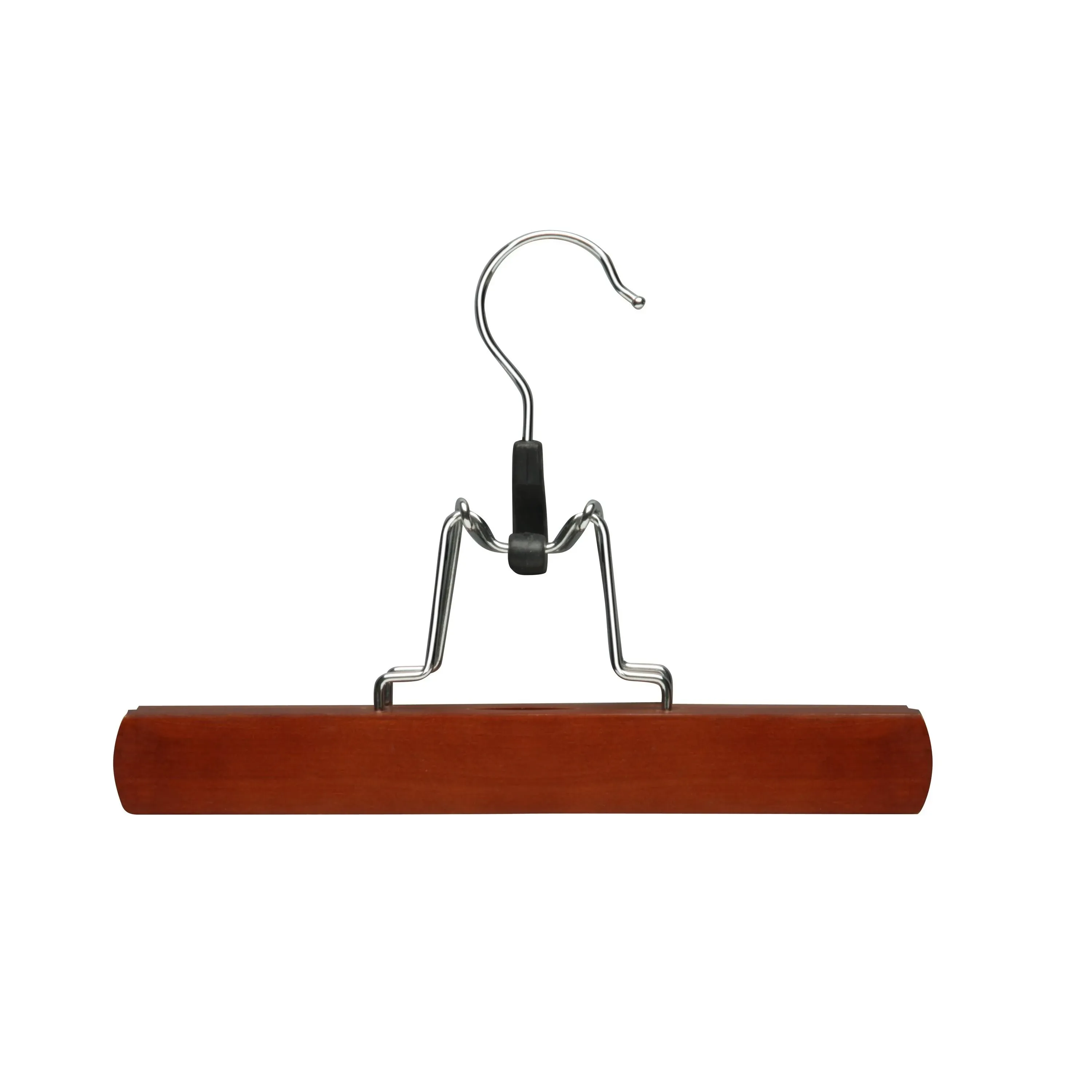 16-Pack Cherry Wood Clamp Pant Hangers | Honey-Can-Do