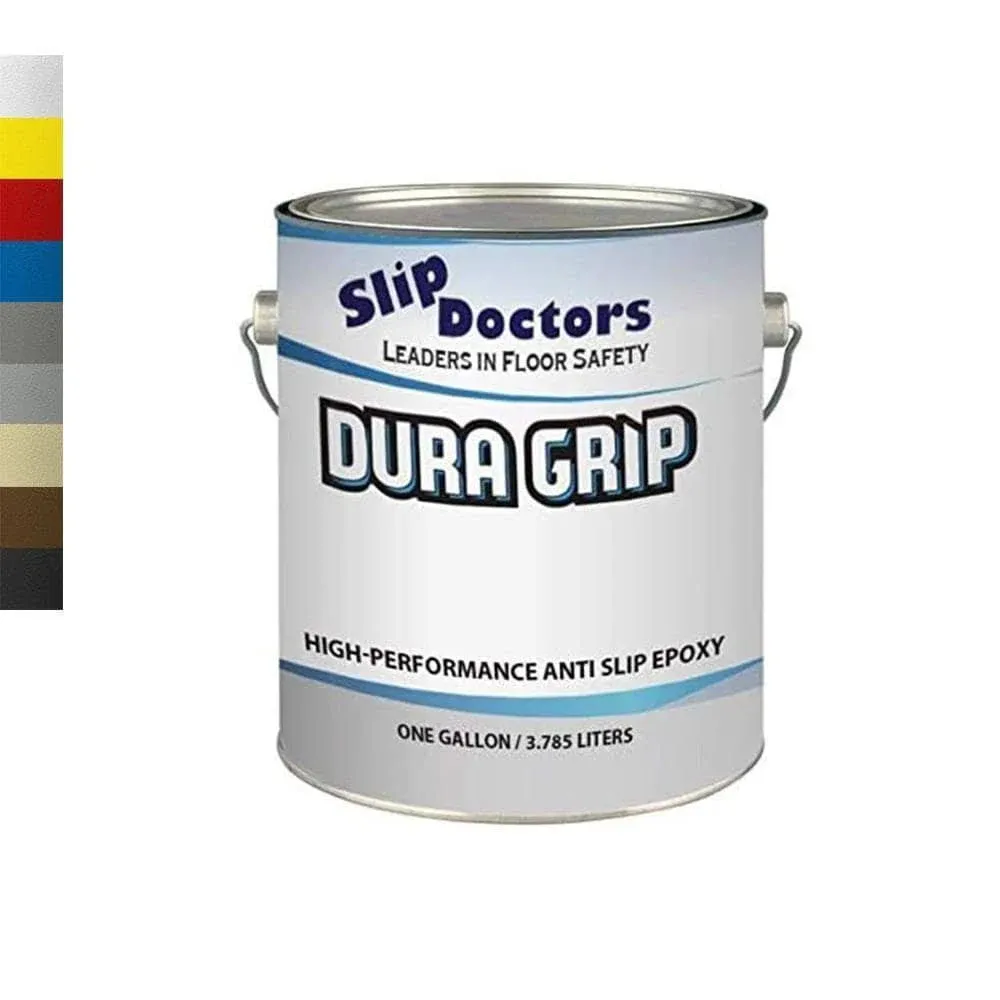 SlipDoctors Dura Grip (Light Gray, Gallon) Non-Slip Paint