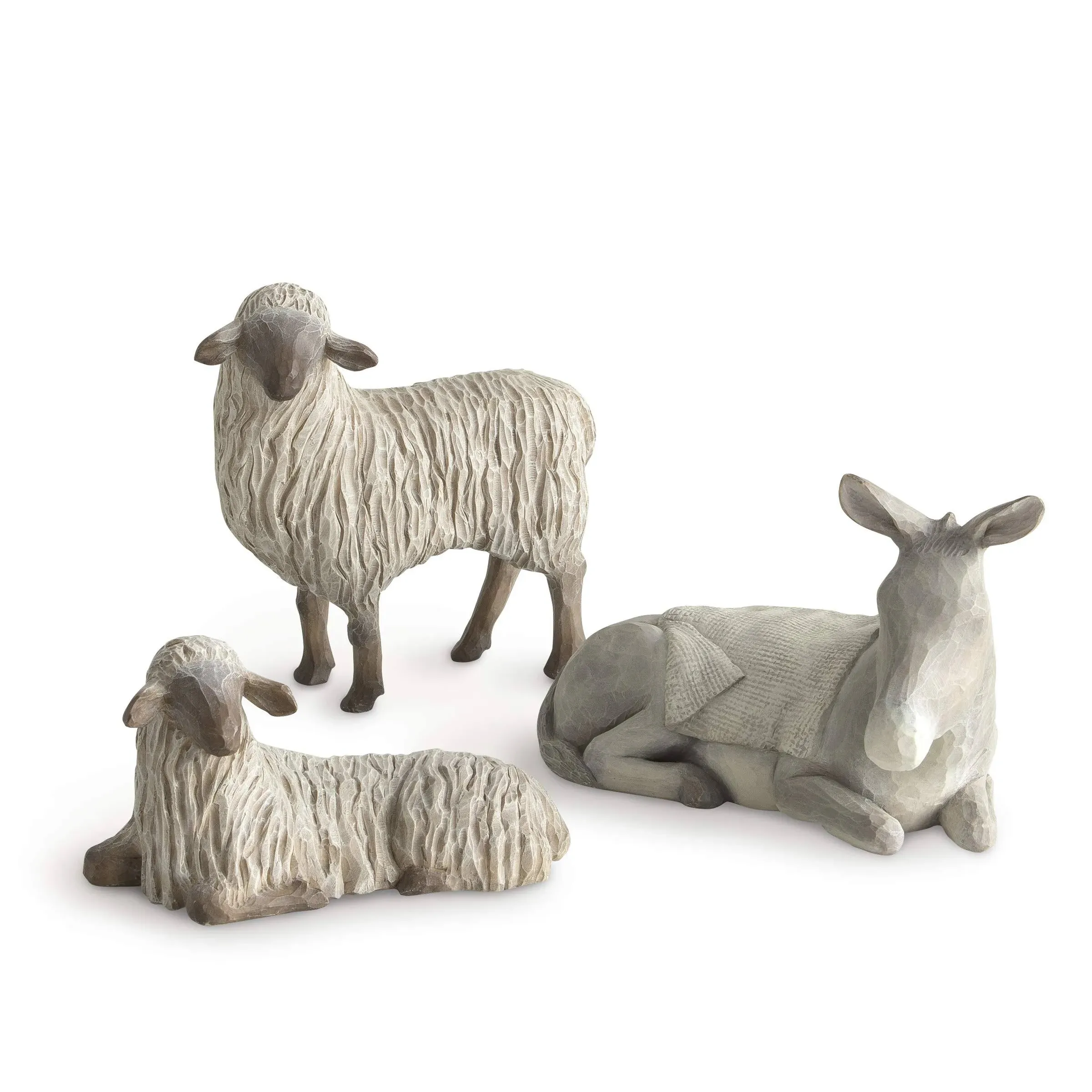 The Christmas Story Nativity, Gentle Animals, Willow Tree &reg;