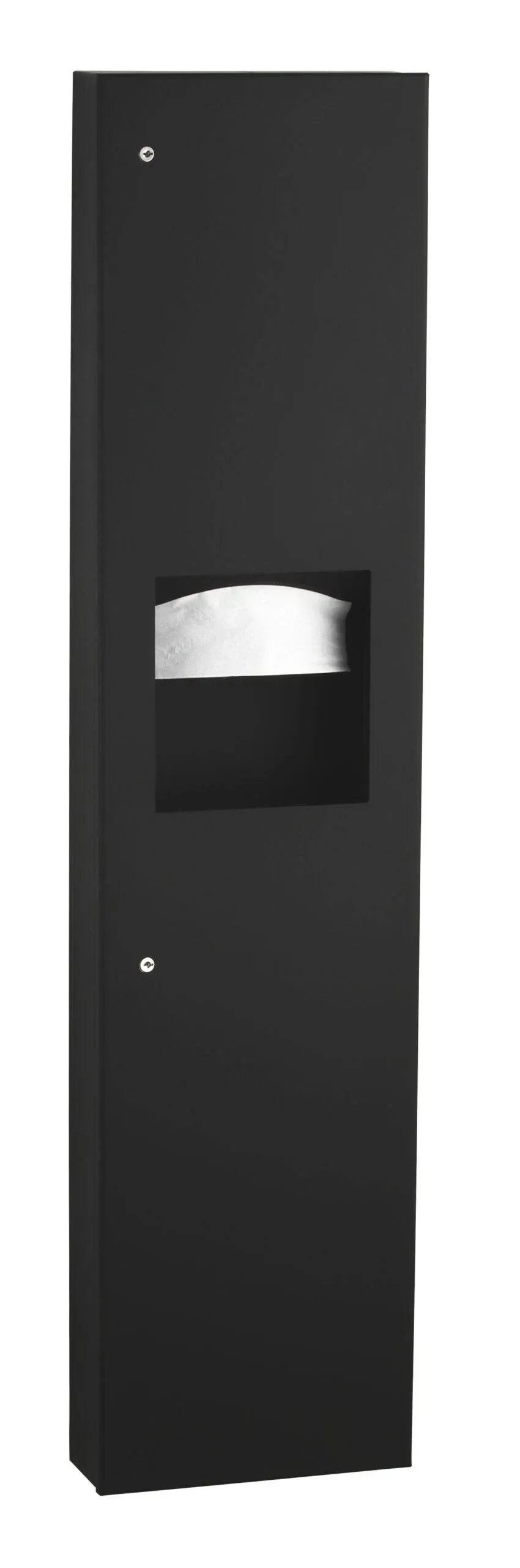 Bobrick B-380349 Surface-Mounted Paper Towel Dispenser/Waste Receptacle