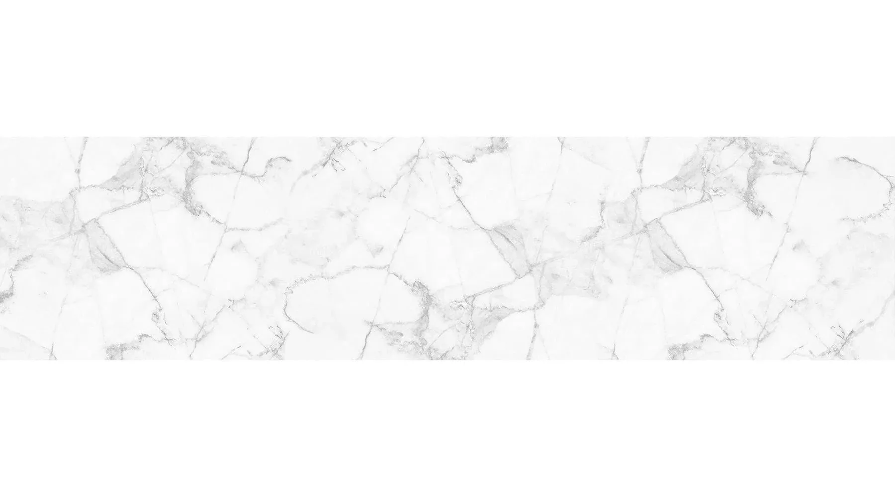 White Marble Wall Decal 180_x_45_cm