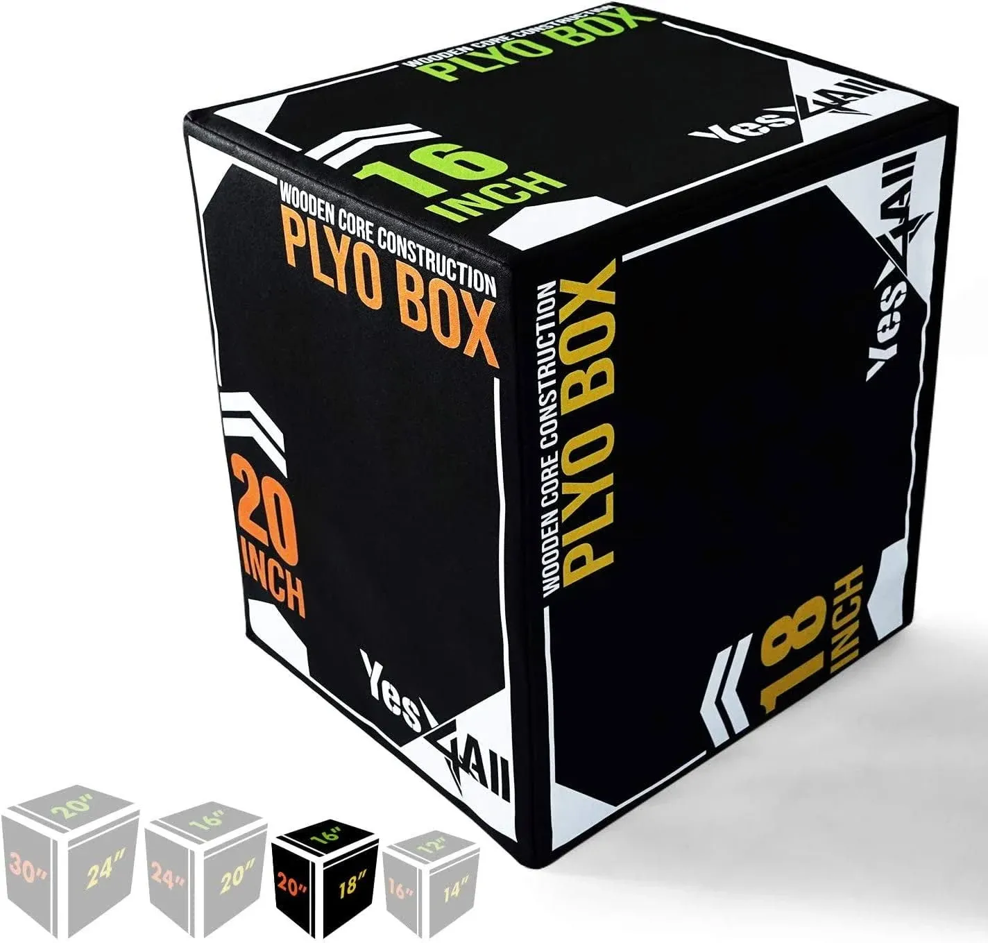 Yes4all 3-in-1 Soft Plyo Box