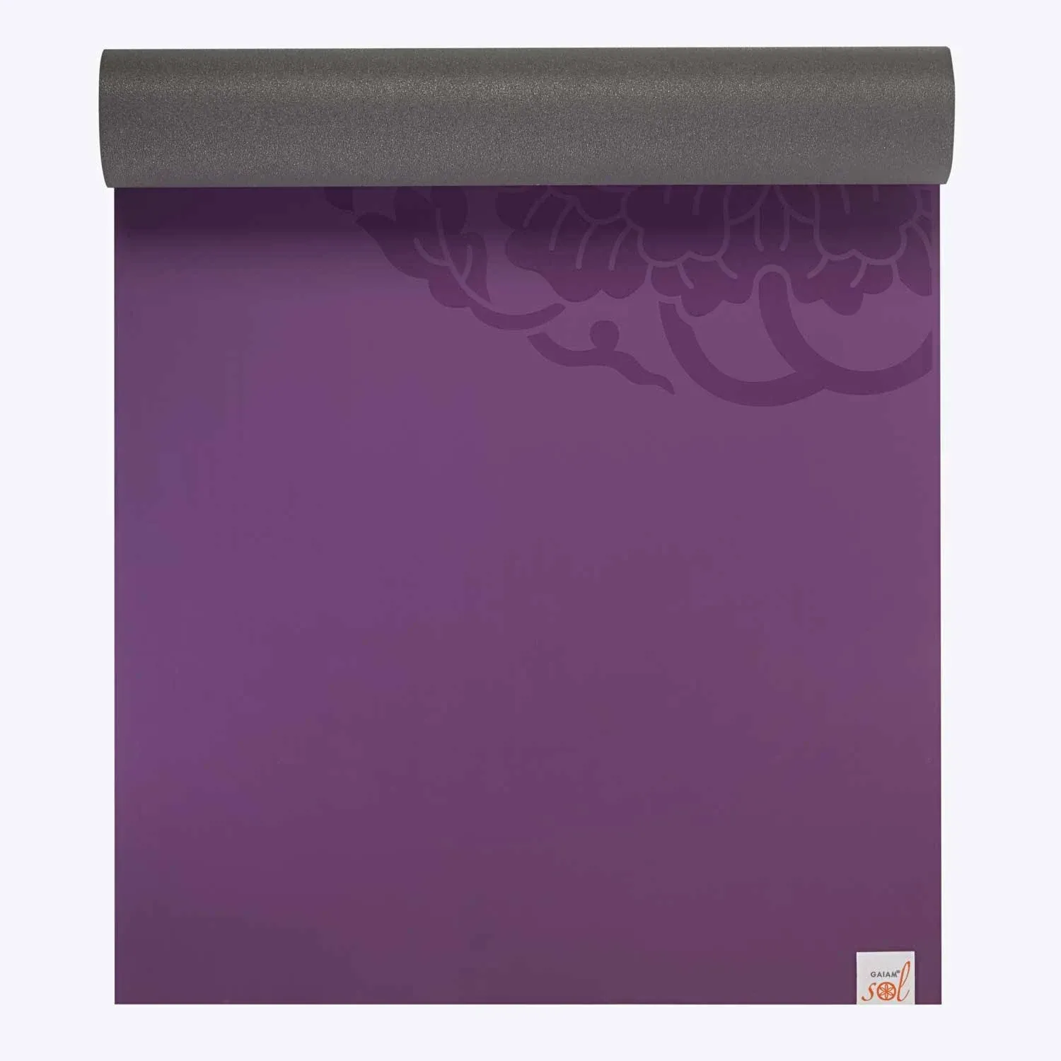 Gaiam Performance Dry-Grip Yoga Mat 68&quot; 5mm