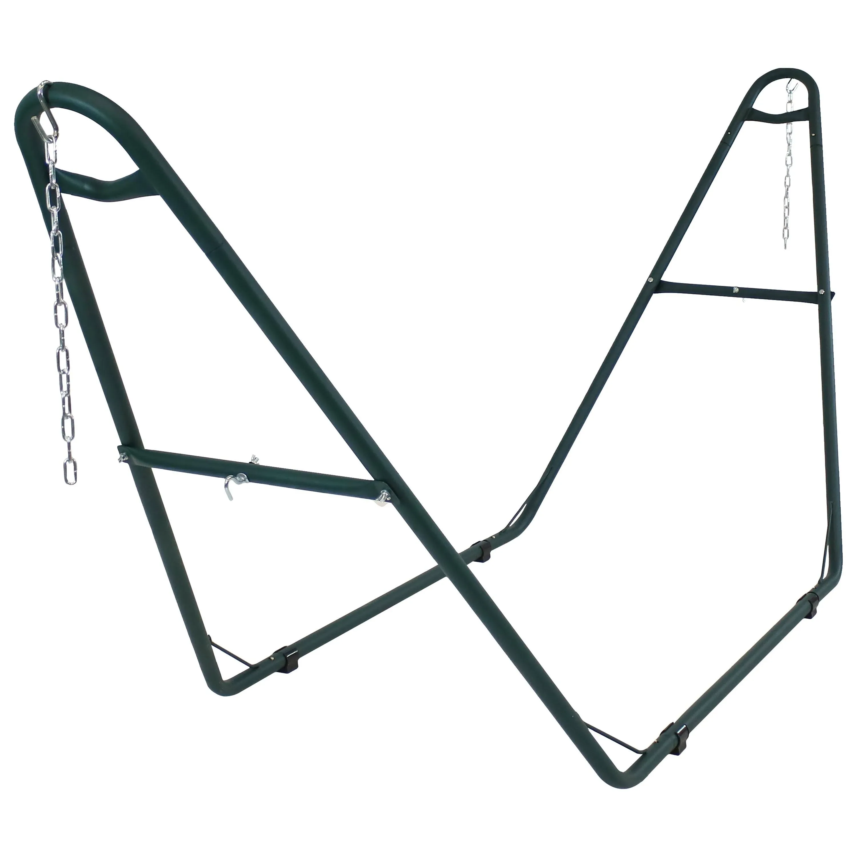 Sunnydaze Decor Heavy-Duty Steel Universal Multi-Use Hammock Stand Green