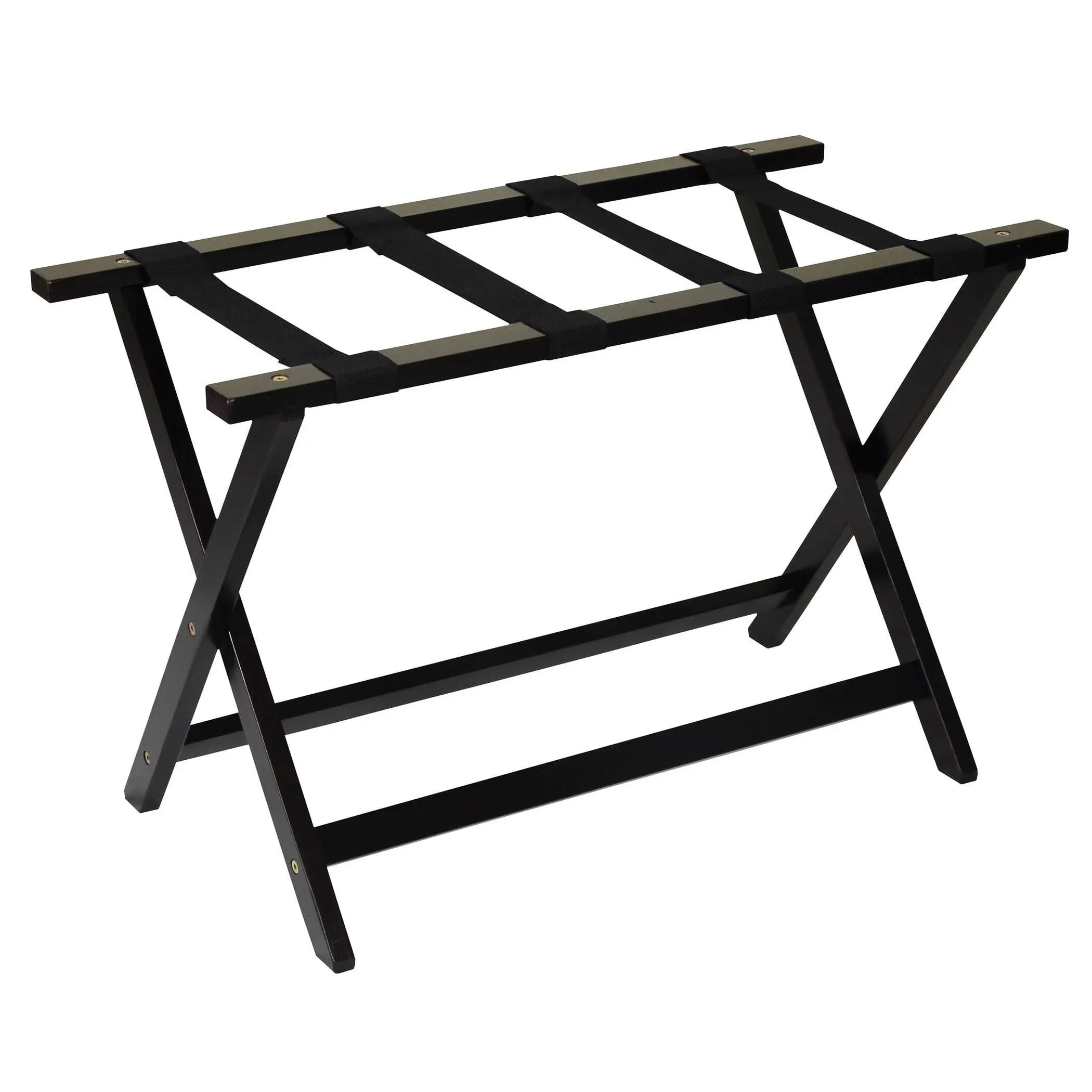 Casual Home Heavy Duty 30" Extra Wide Luggage Rack, Brown