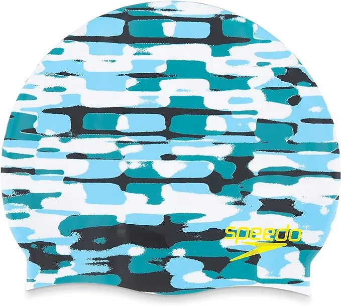 Speedo Unisex-Adult Swim Cap Silicone Elastomeric