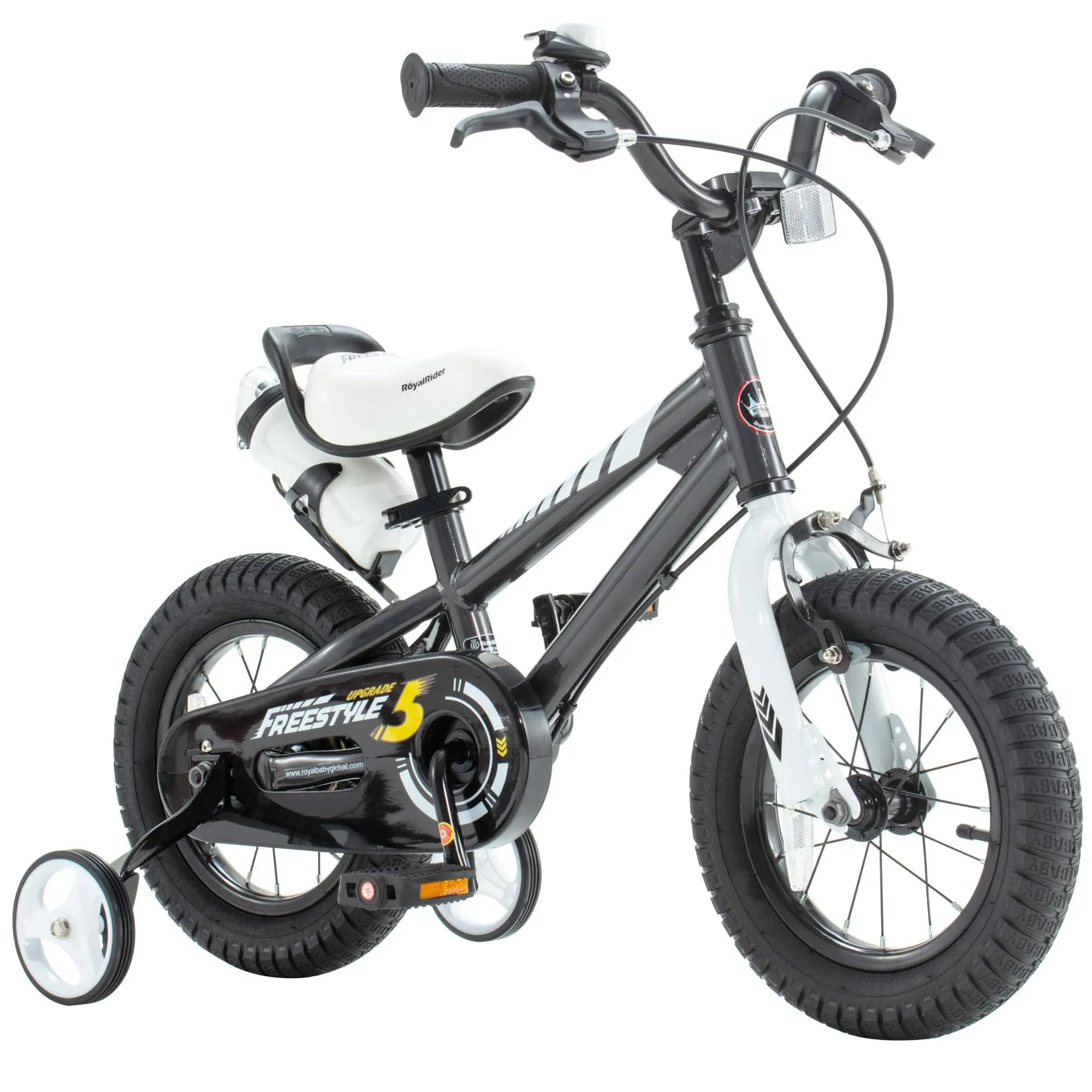 Royalbaby BMX Freestyle 12 inch Kid's Bike Blue with Two Hand Brakes