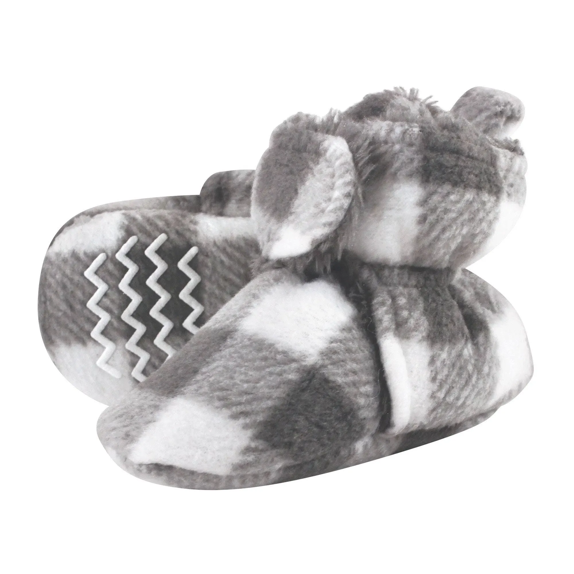 Hudson Baby Unisex Cozy Fleece and Sherpa Booties