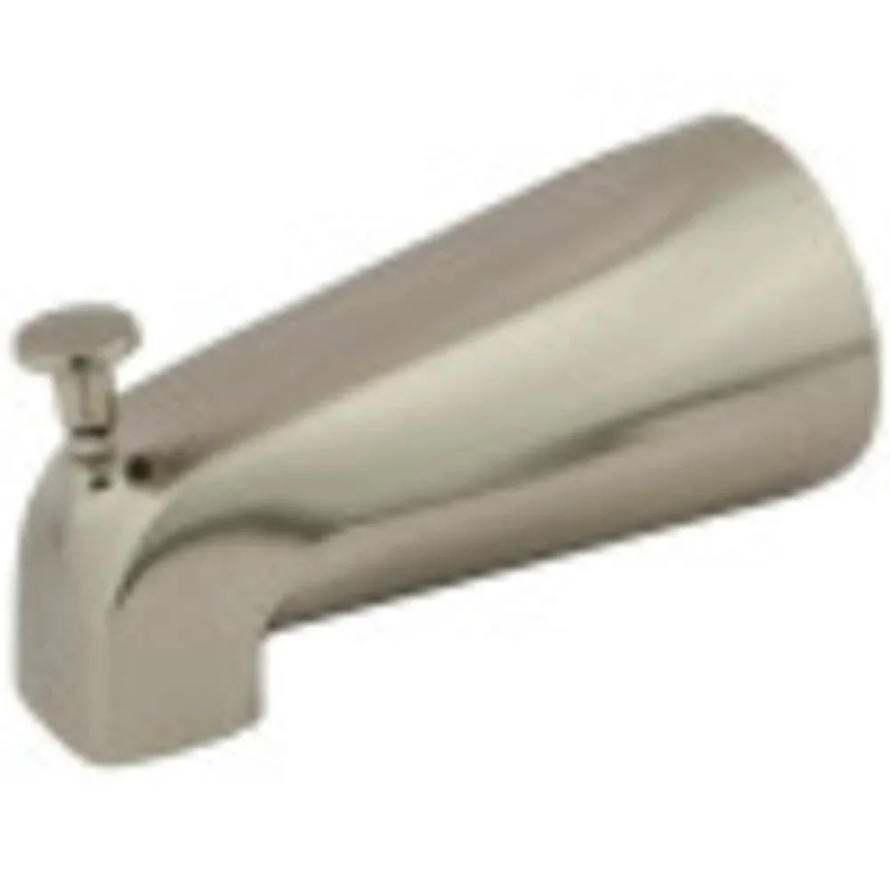 Kingston Brass K189a8 5" Zinc Tub Spout with Diverter, Satin Nickel