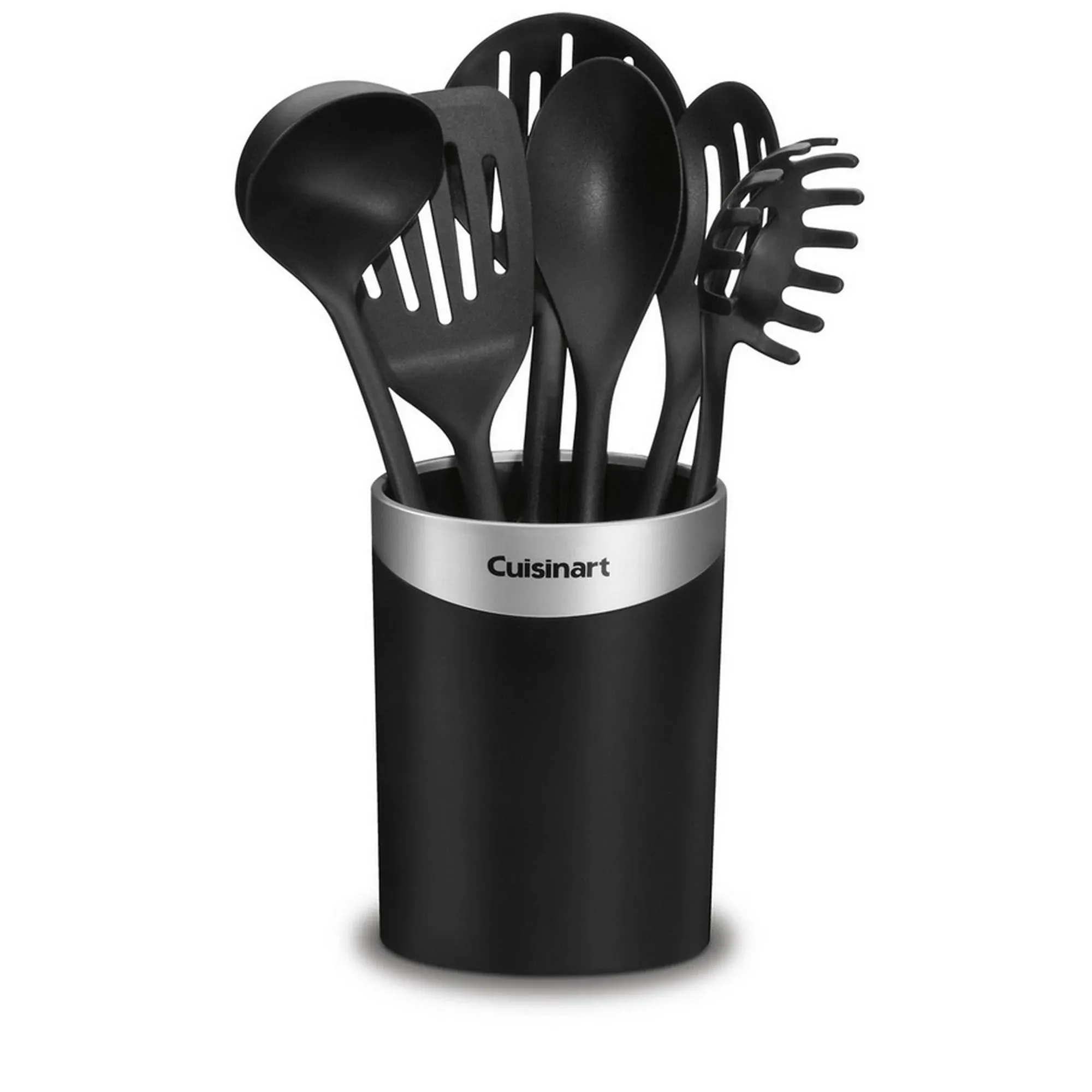 Cuisinart Non-Handled Crock with Curve Handle Tools (Set of 7)