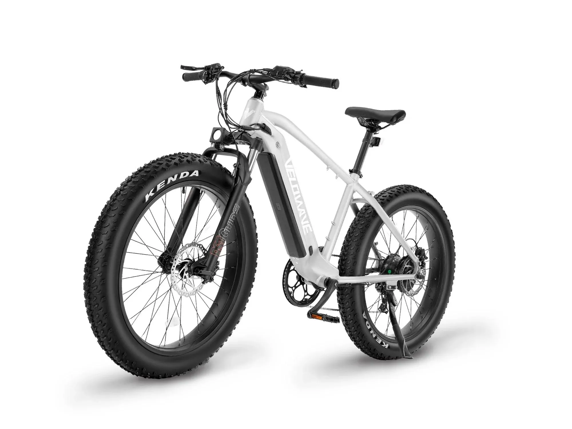 Velowave Ranger Fat Tire Electric Bike, Silver