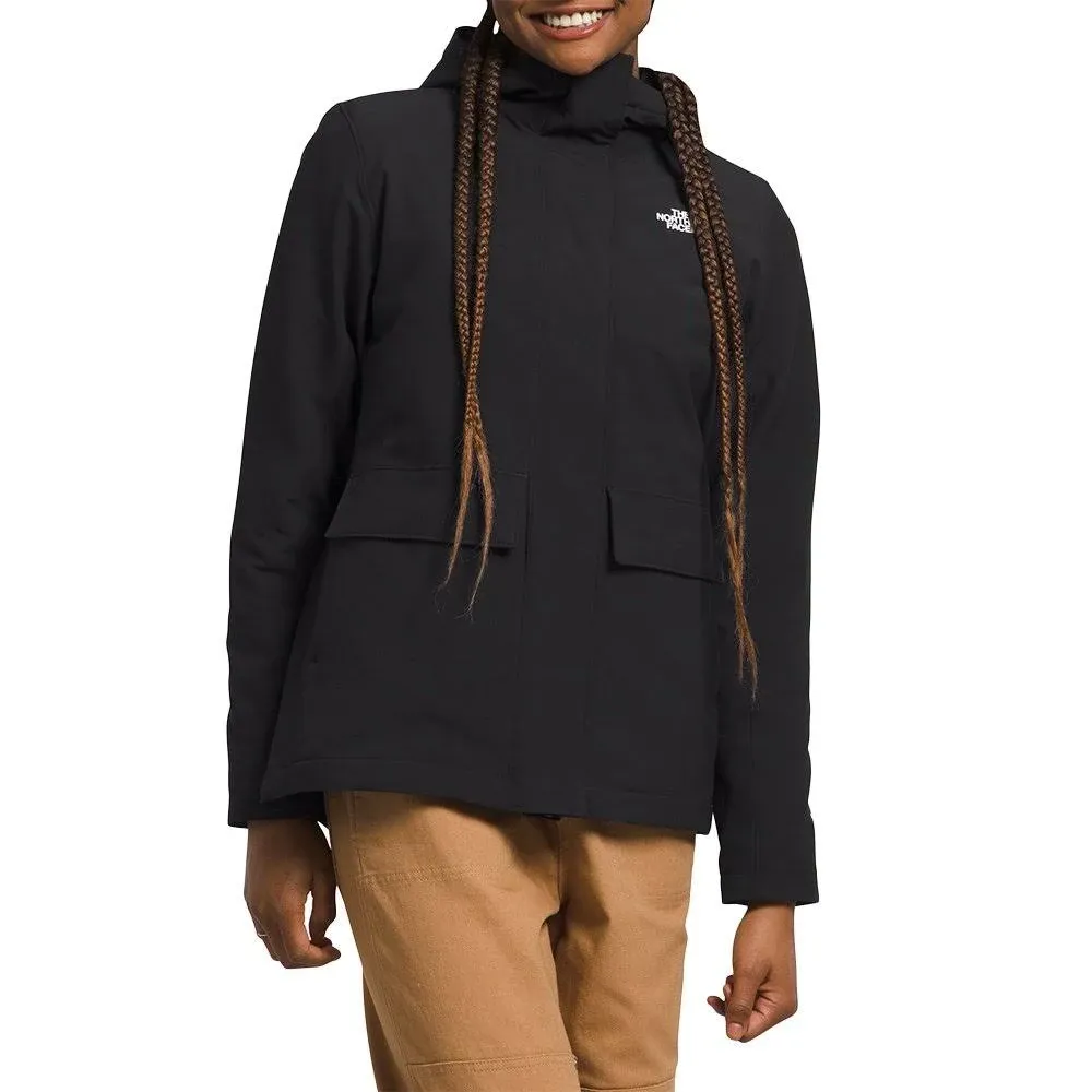 THE NORTH FACE Women's Shelbe Raschel Hoodie (Standard and Plus Size), TNF Medium Grey Heather 2, XX-Large