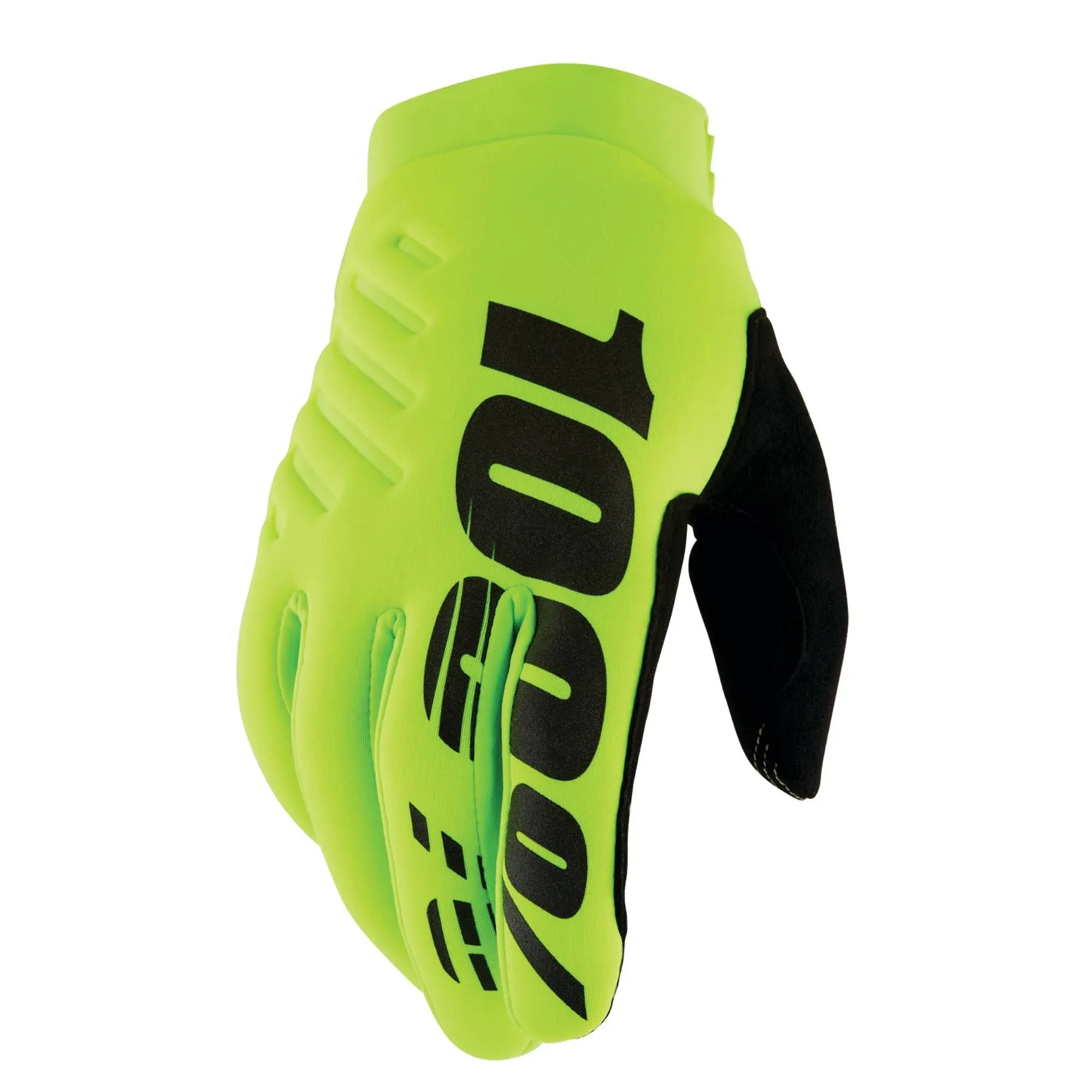 BRISKER Gloves Fluo Yellow/Black