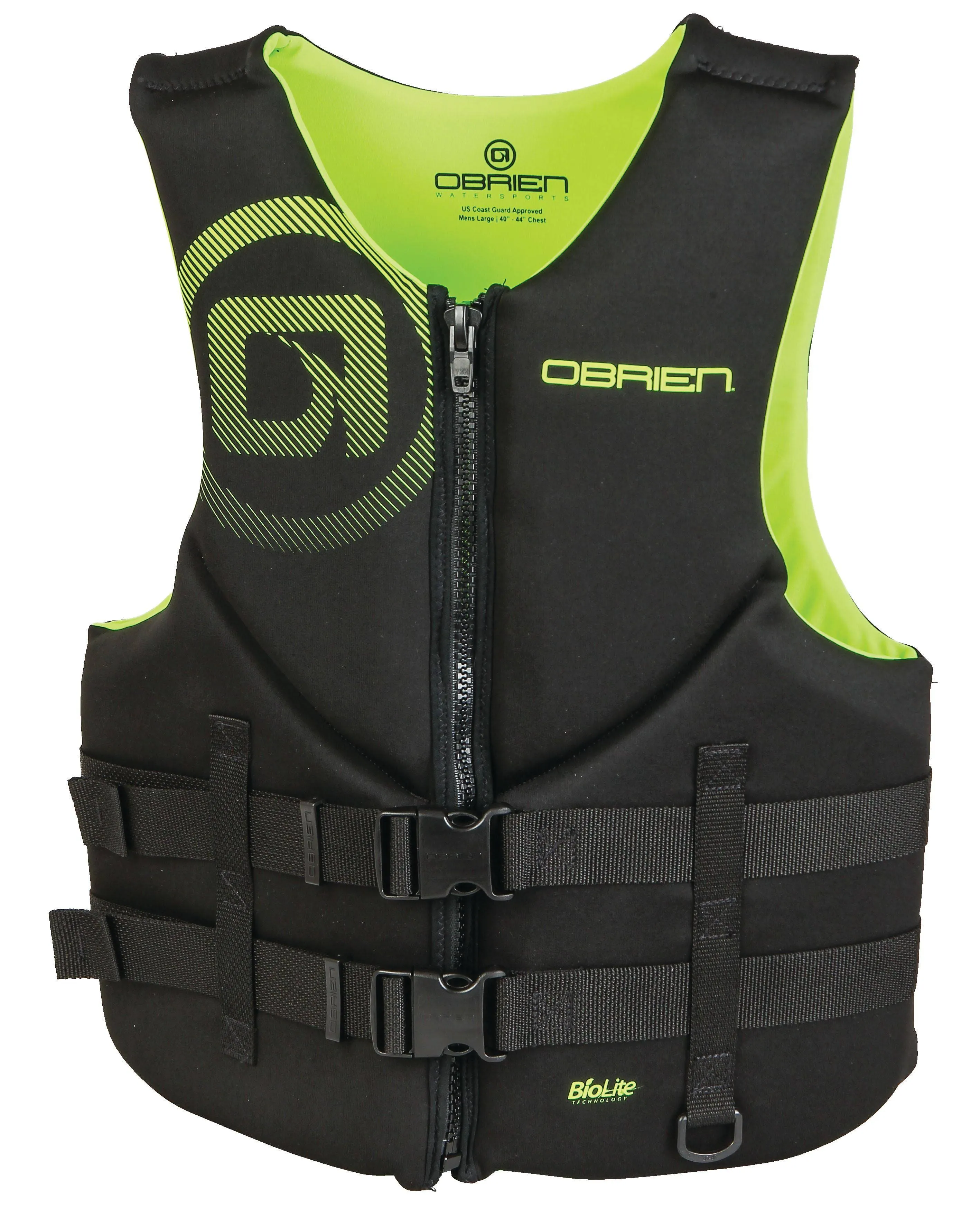 O&#039;Brien Traditional Neoprene Vest - Men&#039;s - 2024 - Large / Black