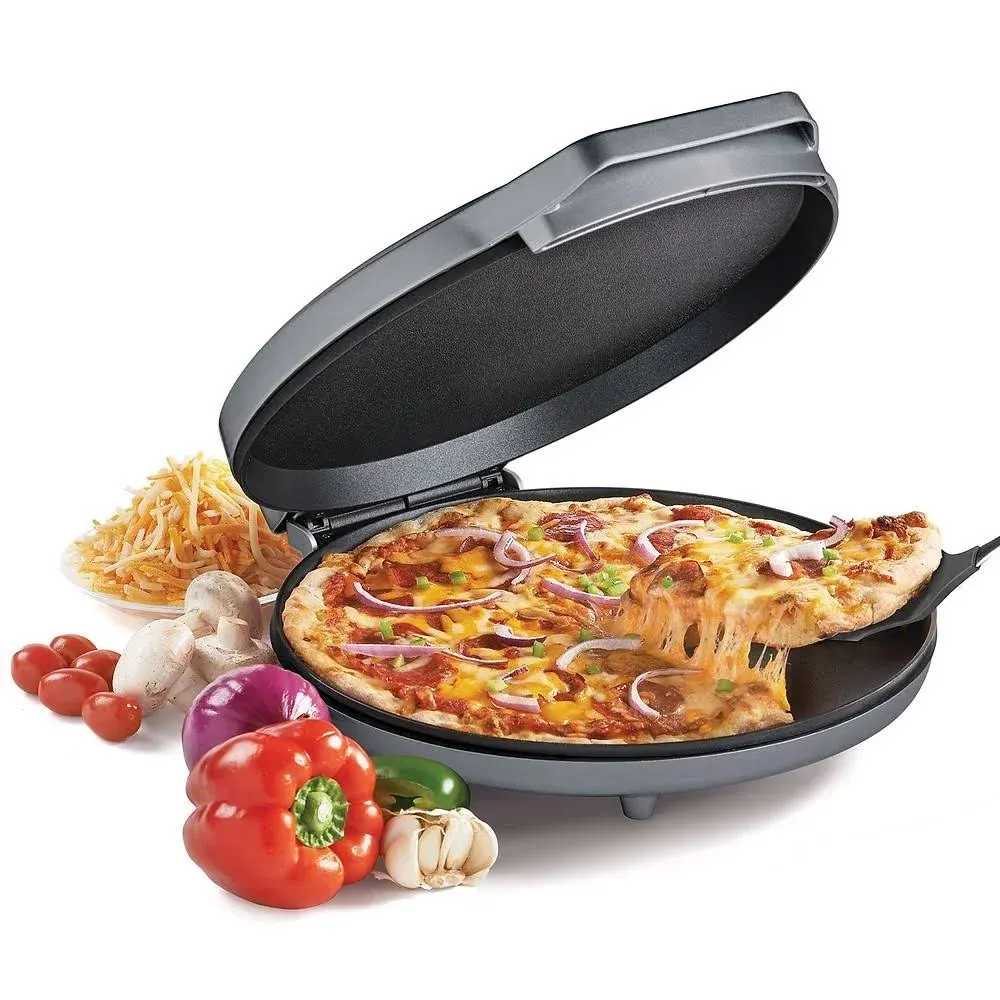 Countertop Pizza Maker, 1440-Watt Pizza Maker Machine for Home White