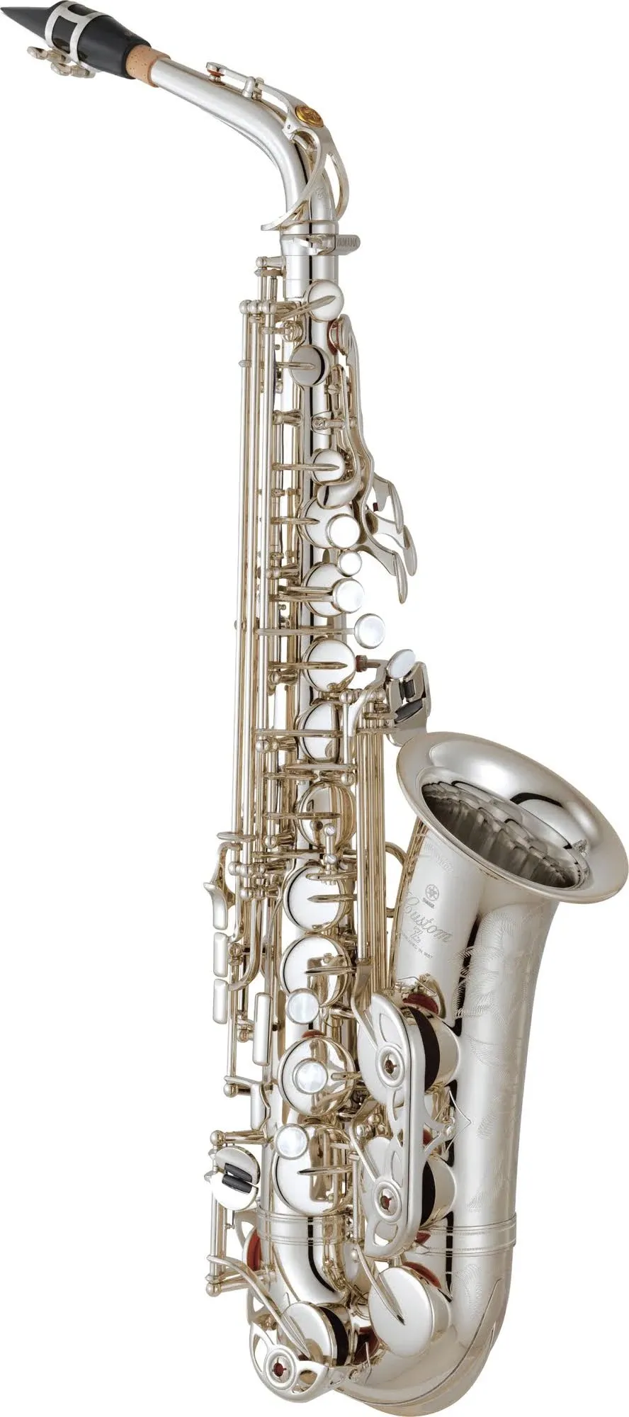 Yamaha YAS-82ZII Custom Z Alto Saxophone Silver-Plated