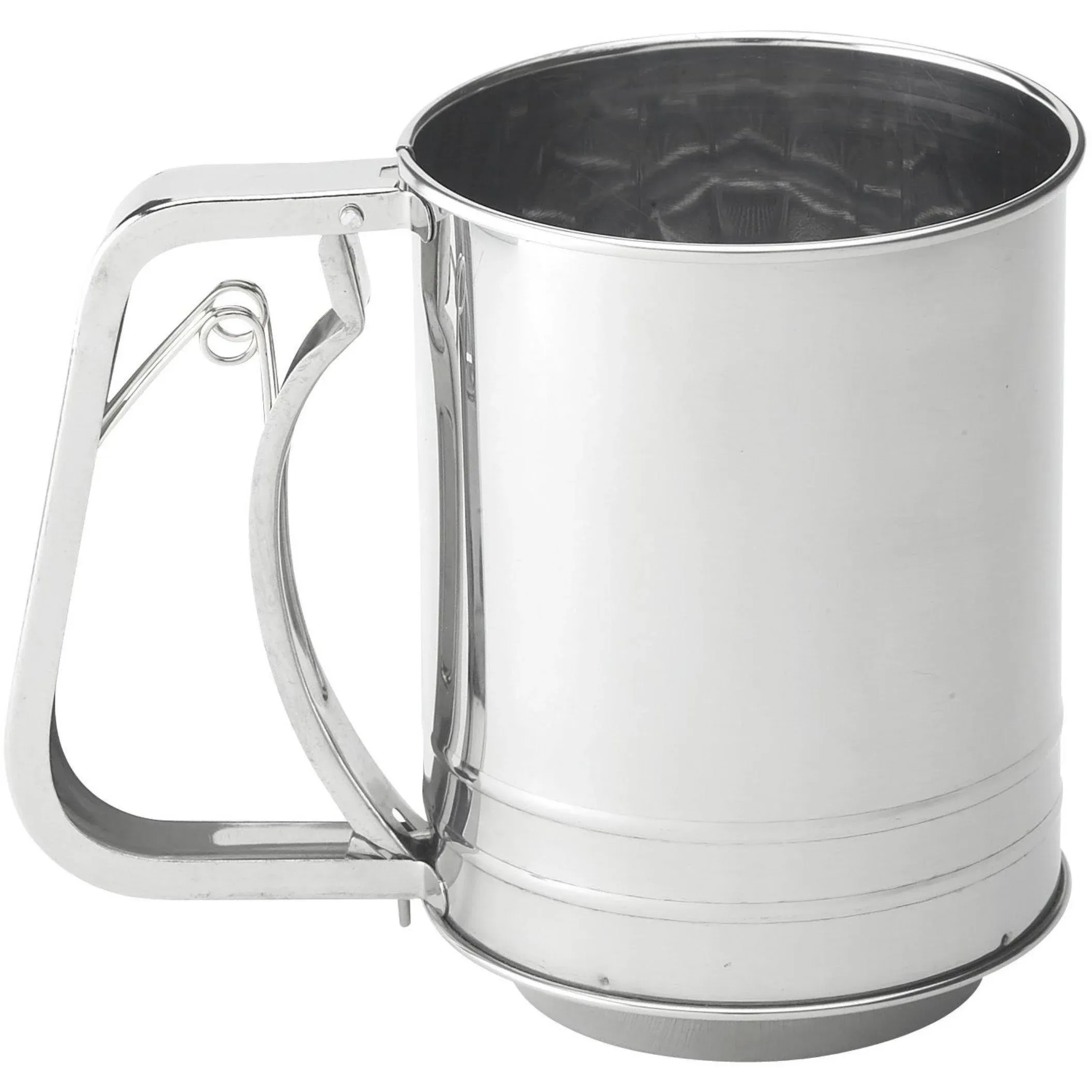 Mrs Andersons Baking Flour Sifter, Stainless Steel, 3-Cup