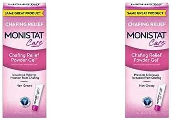 MONISTAT Chafing Relief Powder Gel 1.5 oz (Pack of 2)