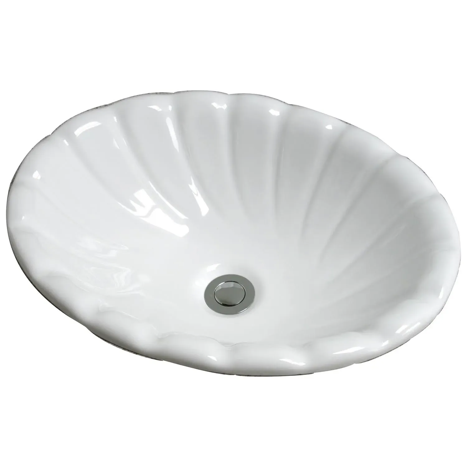 Corona Drop In, White - Contemporary - Bathroom Sinks - by Basin And Vessel | Houzz